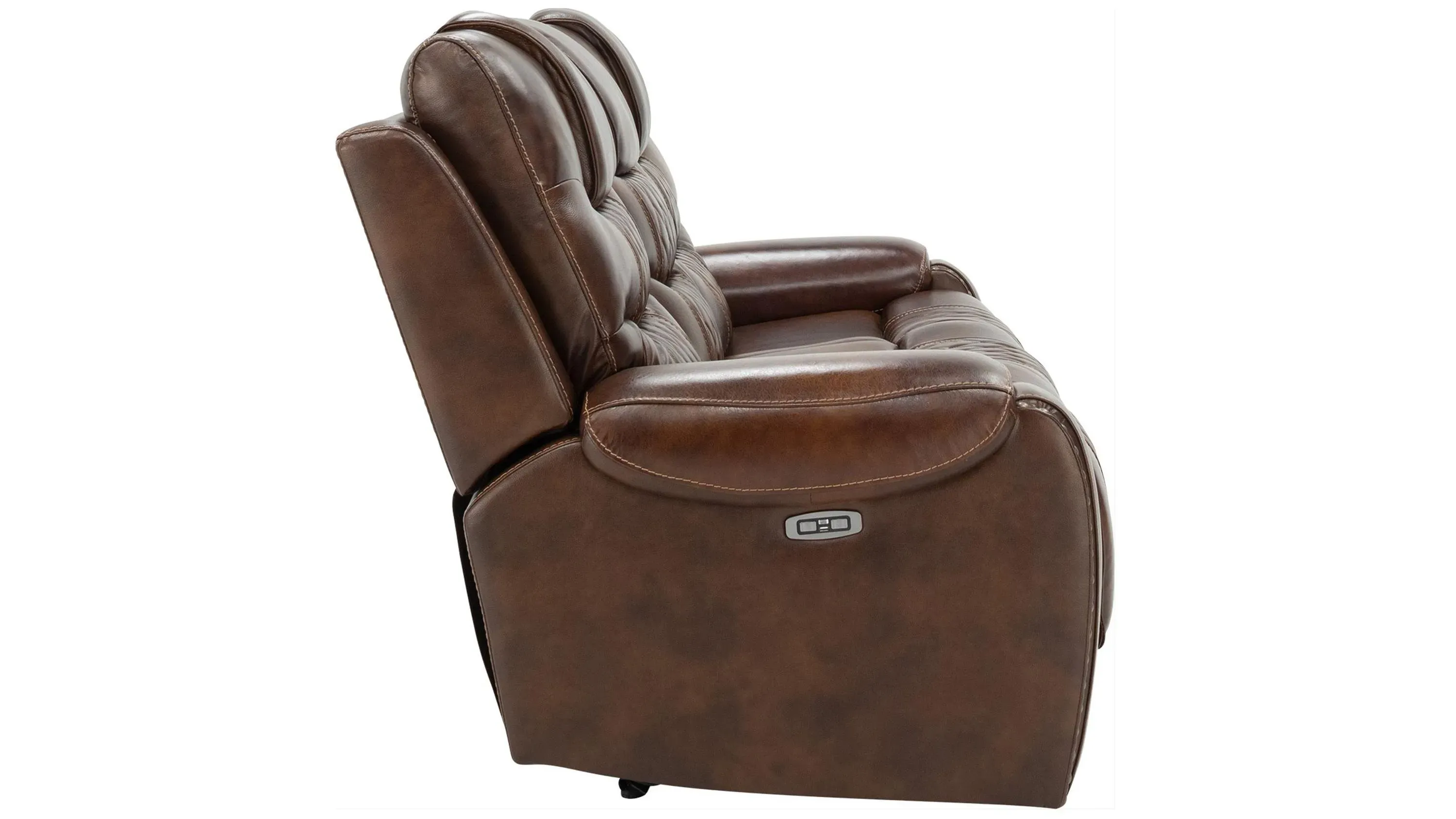 Ballard Power Sofa w/Power Headrest and Drop Down Table
