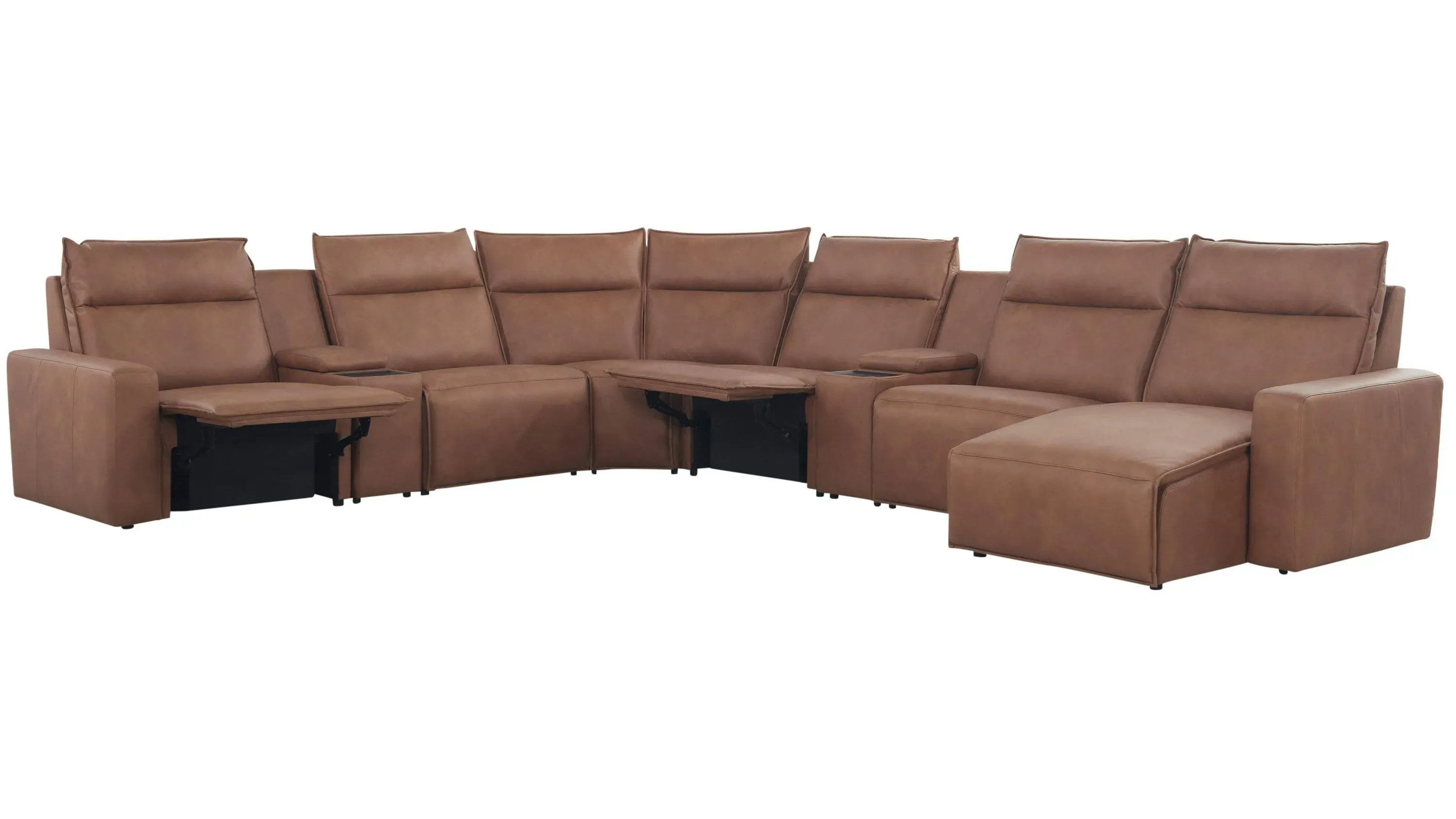 ModularTwo 8-pc. Power Sectional w/ Power Headrest