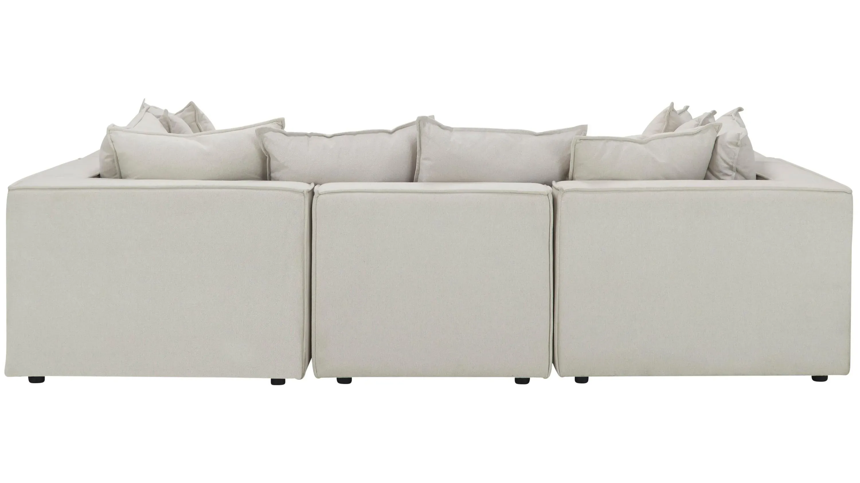 Loris Chenille 5-pc. Pit Sectional
