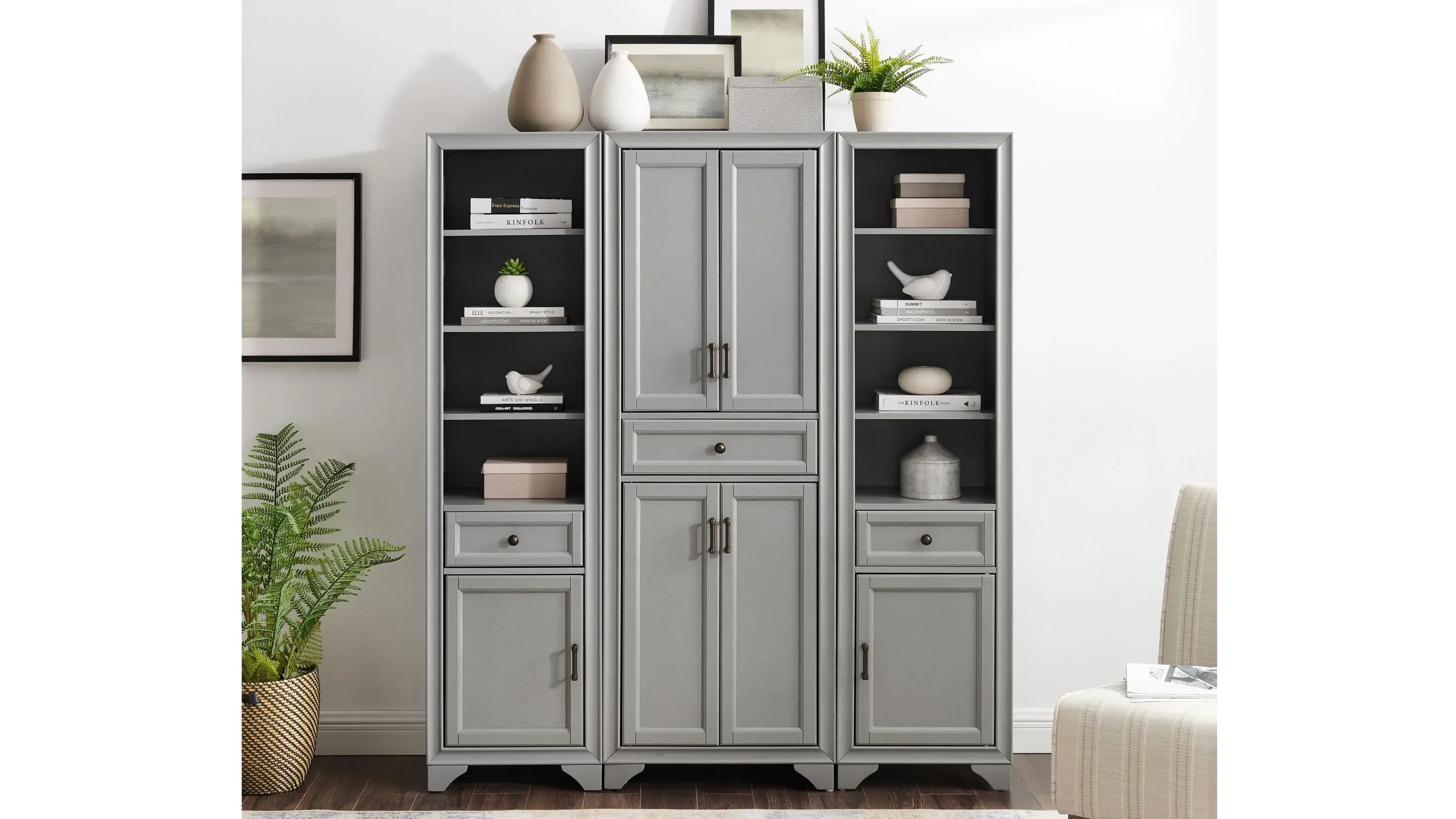 Tara Pantry Set 3-pc. | Raymour & Flanigan