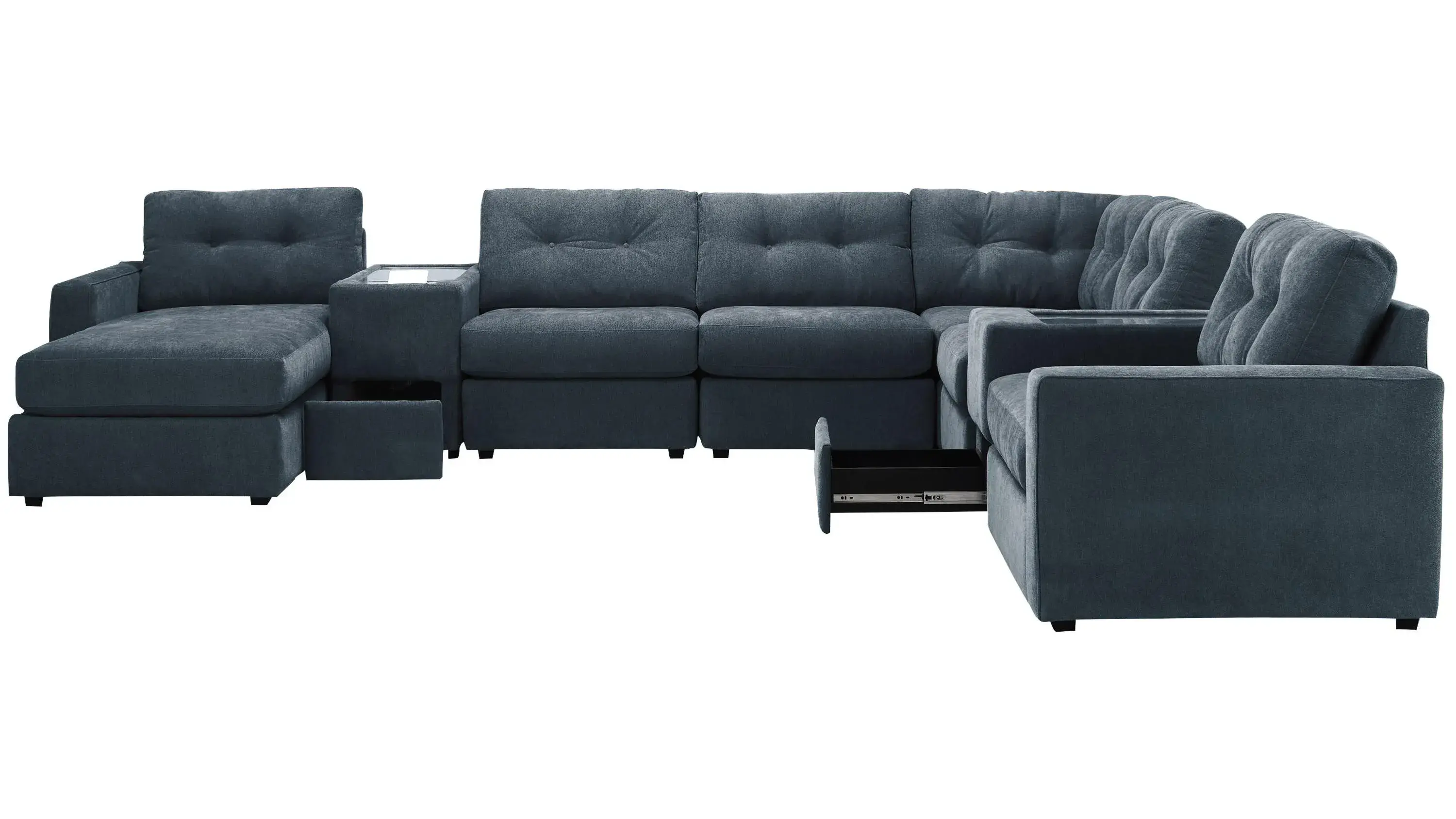 ModularOne 8-pc. Sectional w/One Power Console - Thumbnail 2