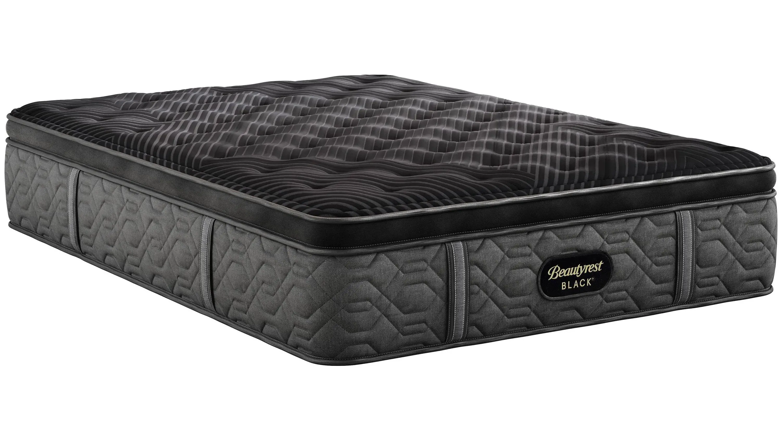 Beautyrest Black Hybrid Series Two Medium Pillow Top Mattress Set - Thumbnail 2