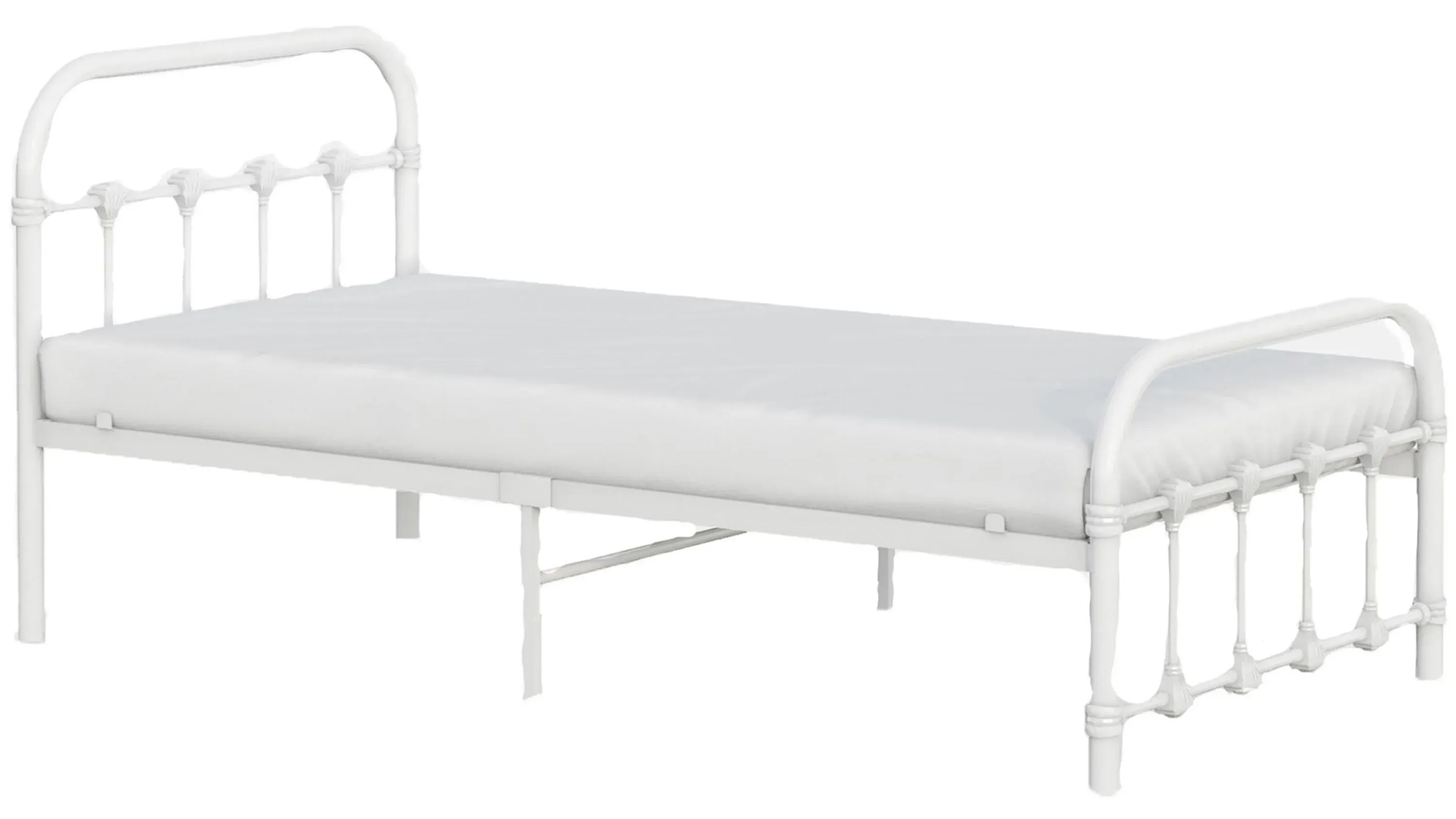 Melissa Melissa Metal Twin Bed | Raymour & Flanigan