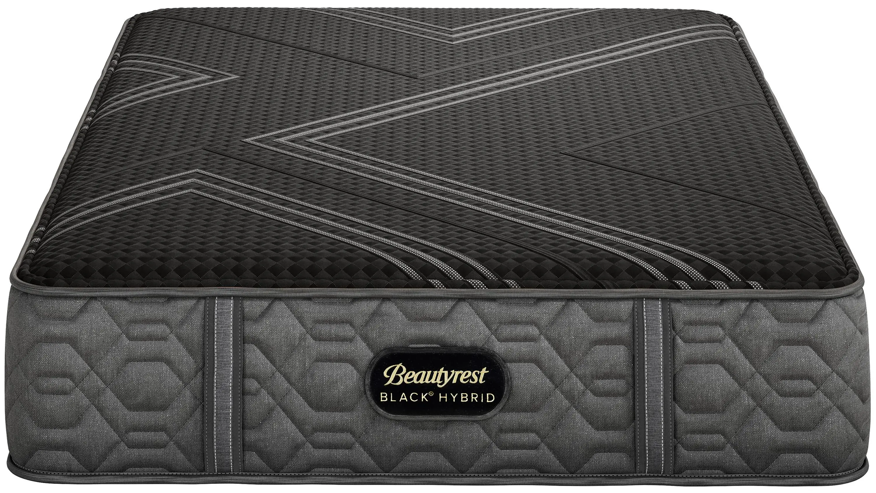 Beautyrest Black Hybrid Series One Firm Full Mattress Set - Thumbnail 2