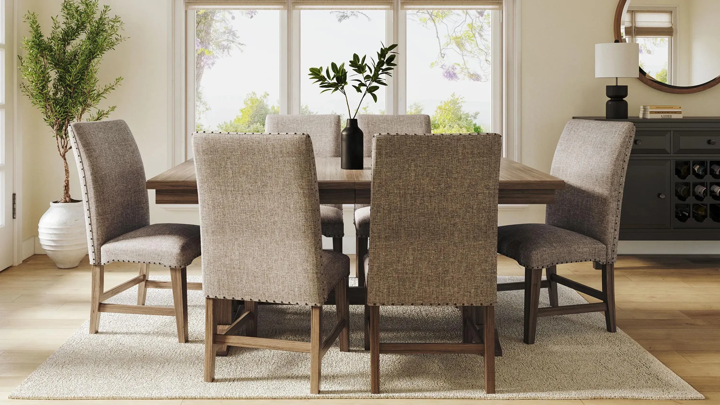 Poplar Hills Dining Table w/ Leaf | Raymour & Flanigan