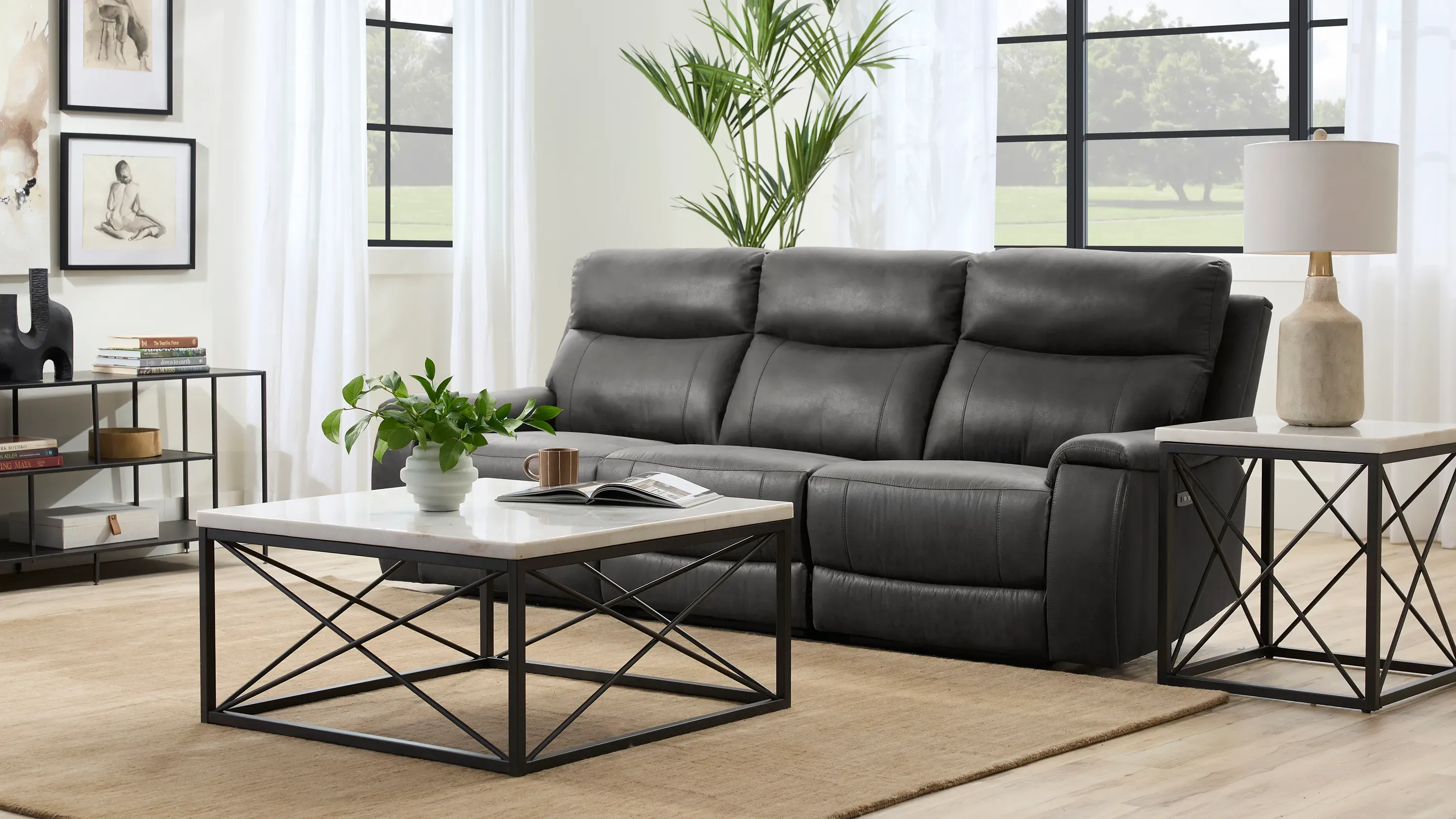 Cole 3-pc. Power Sofa | Raymour & Flanigan