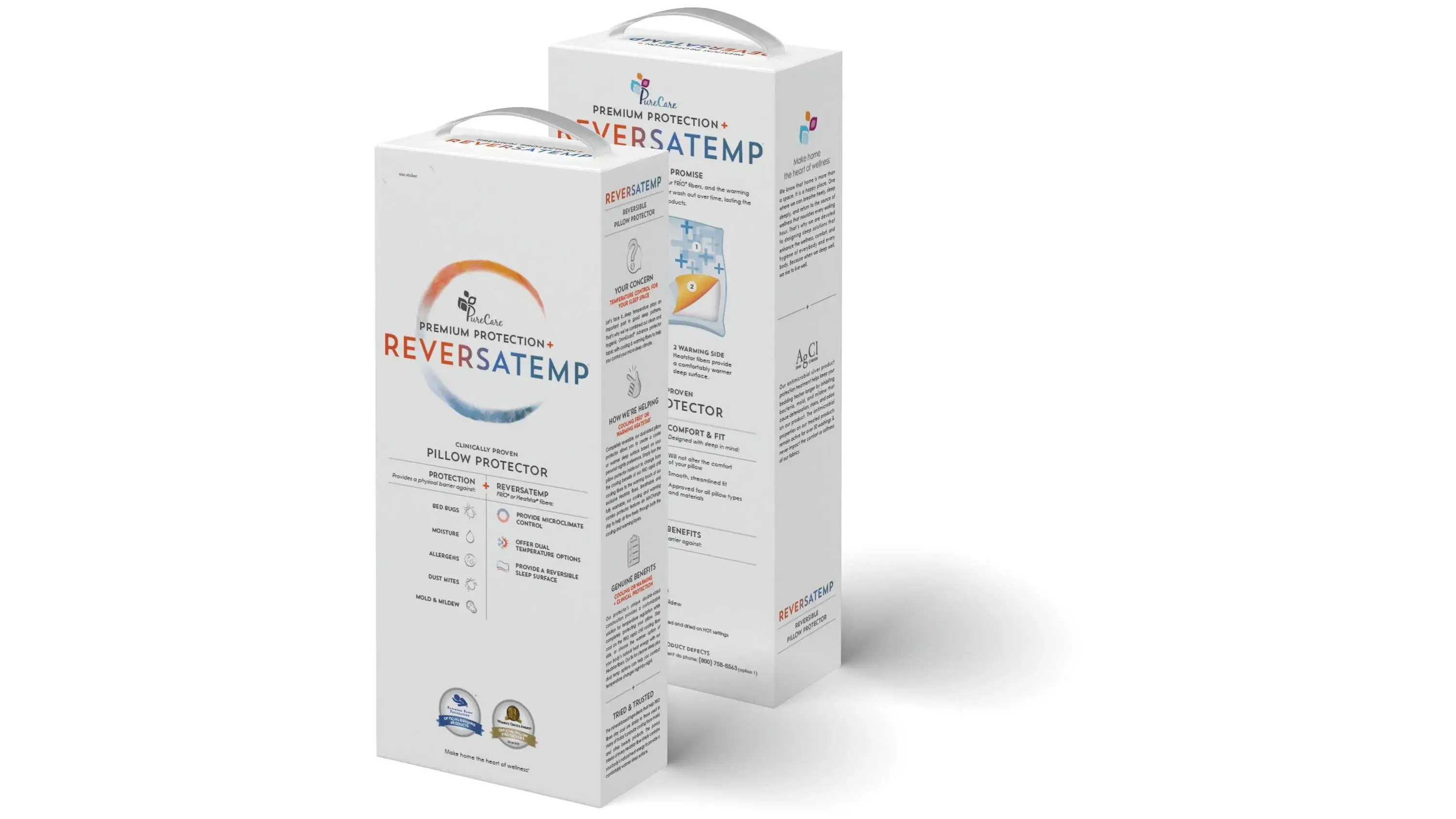 PureCare ReversaTemp Pillow Protector