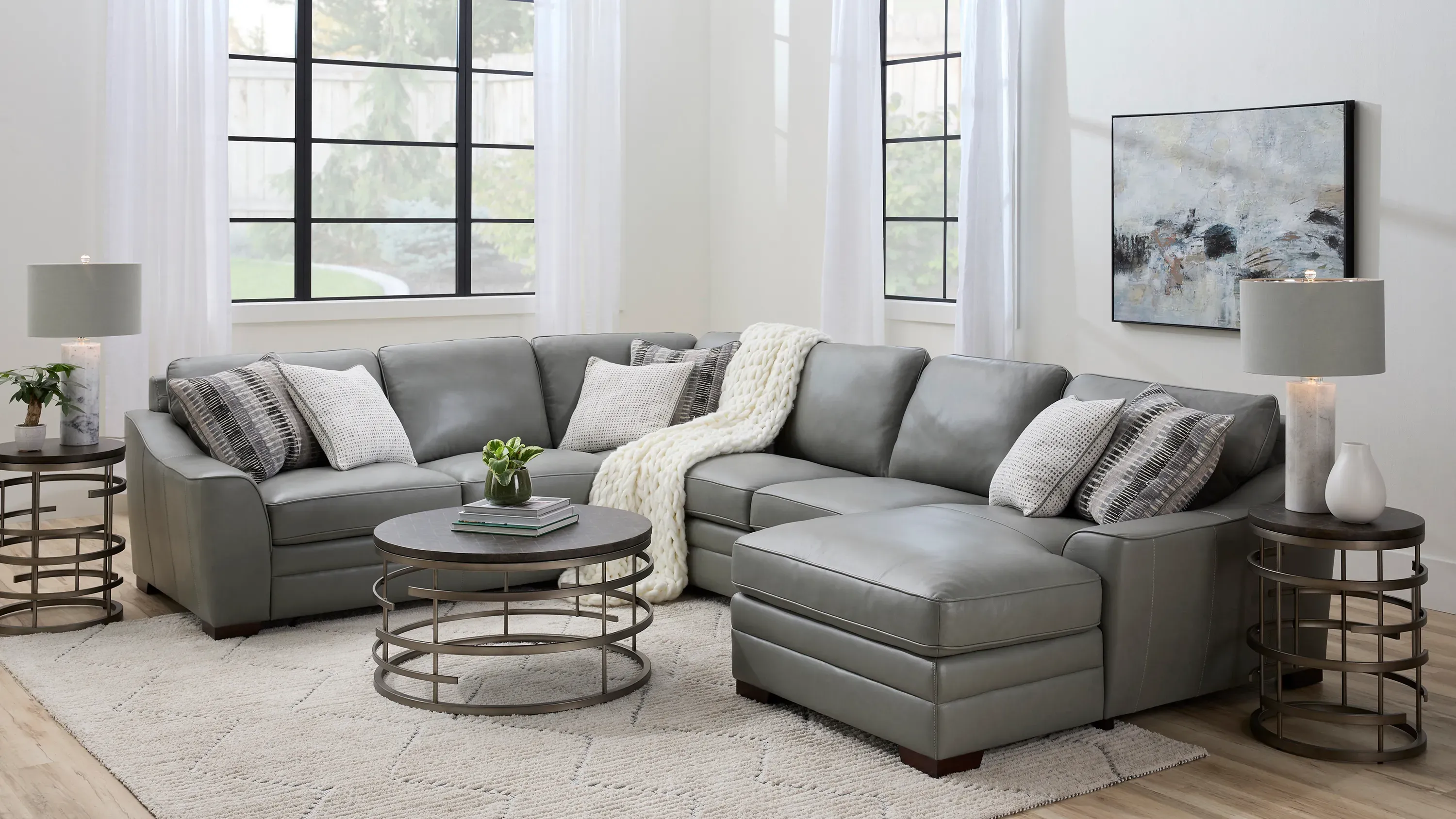 Dorian 4-pc. Sectional | Raymour & Flanigan