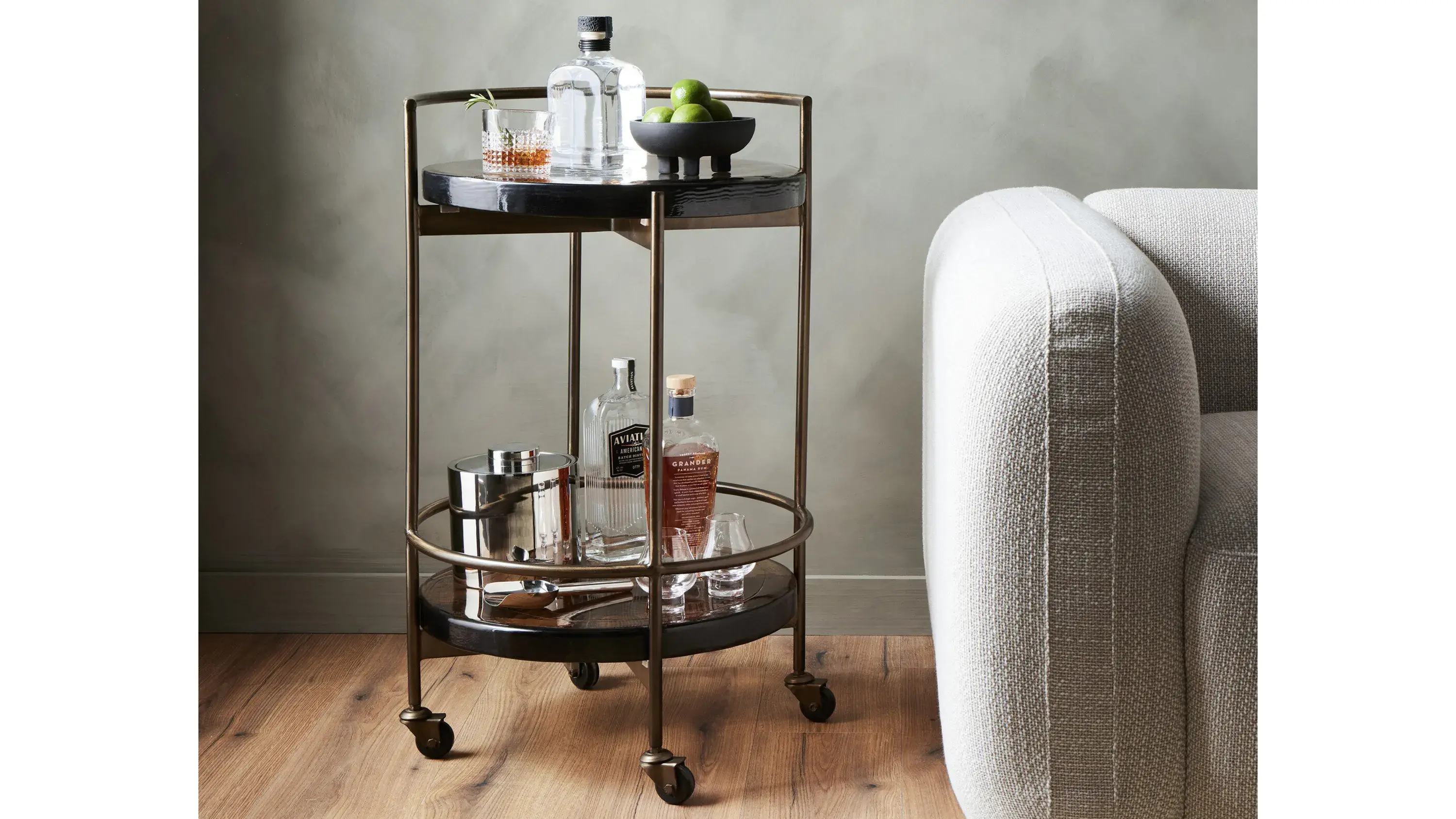 Mira Bar Cart - Thumbnail 2