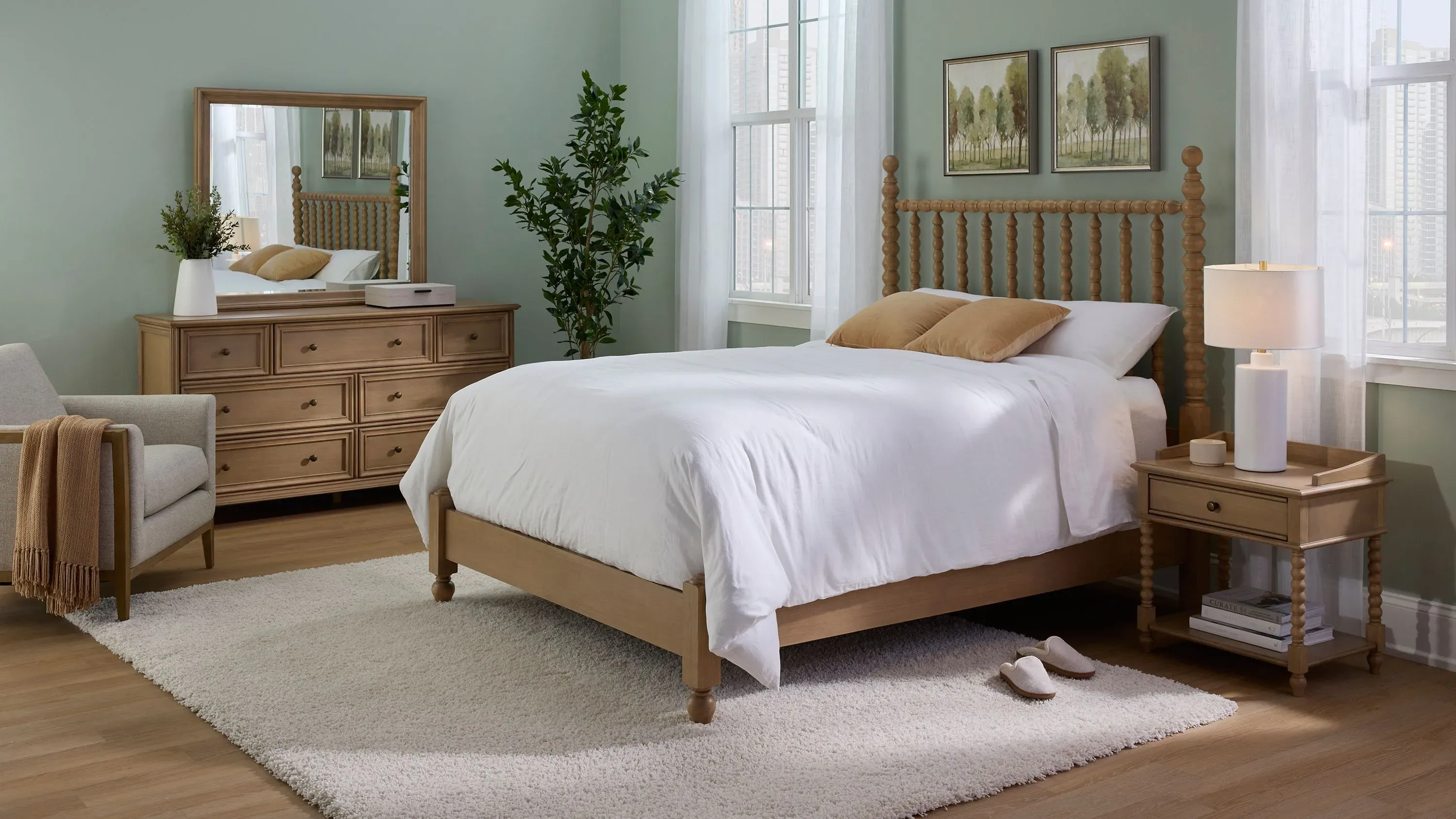 Joy 4pc. Bedroom Set | Raymour & Flanigan