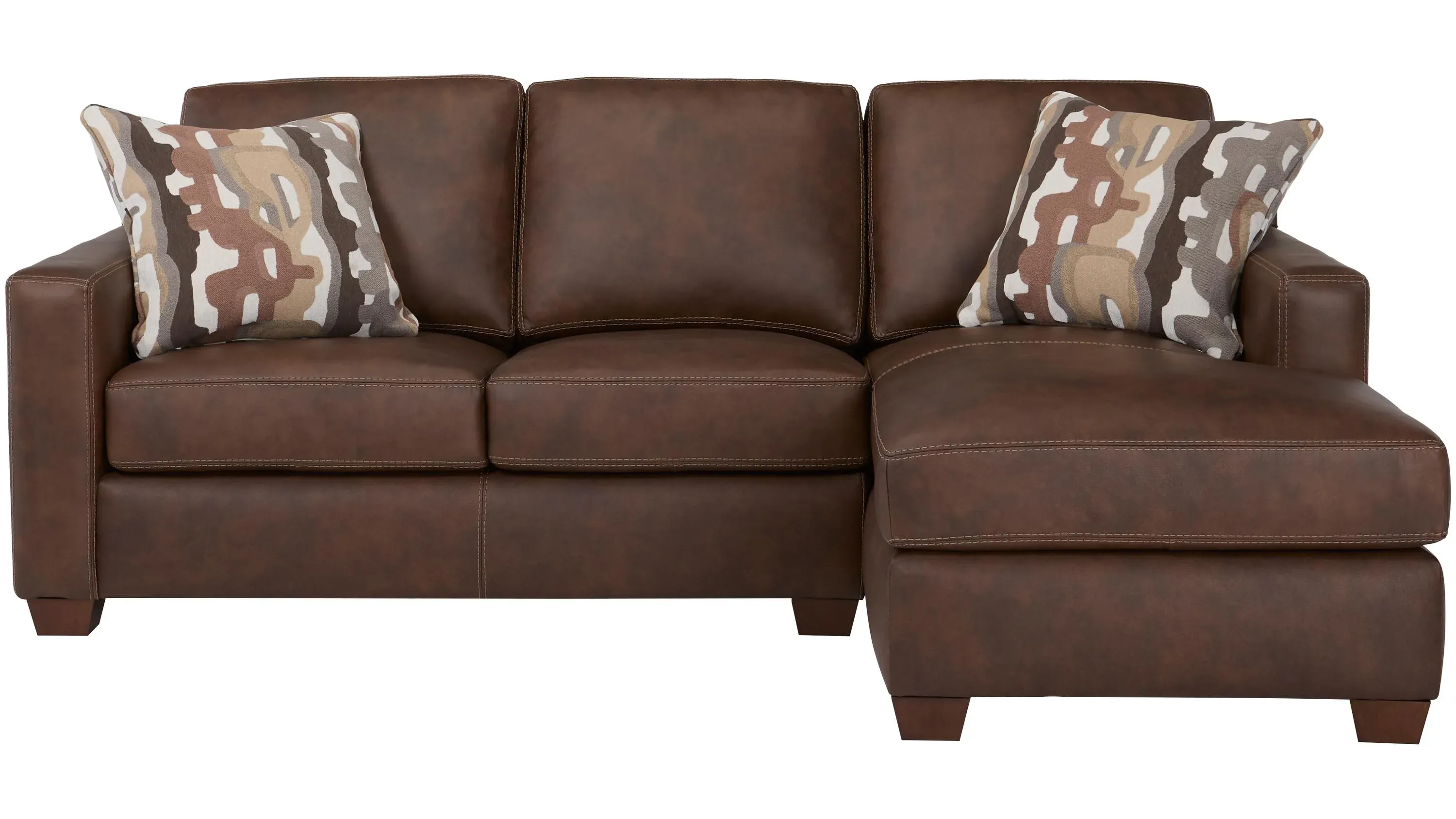 Quinton 2-pc. Leather Sofa Chaise | Raymour & Flanigan