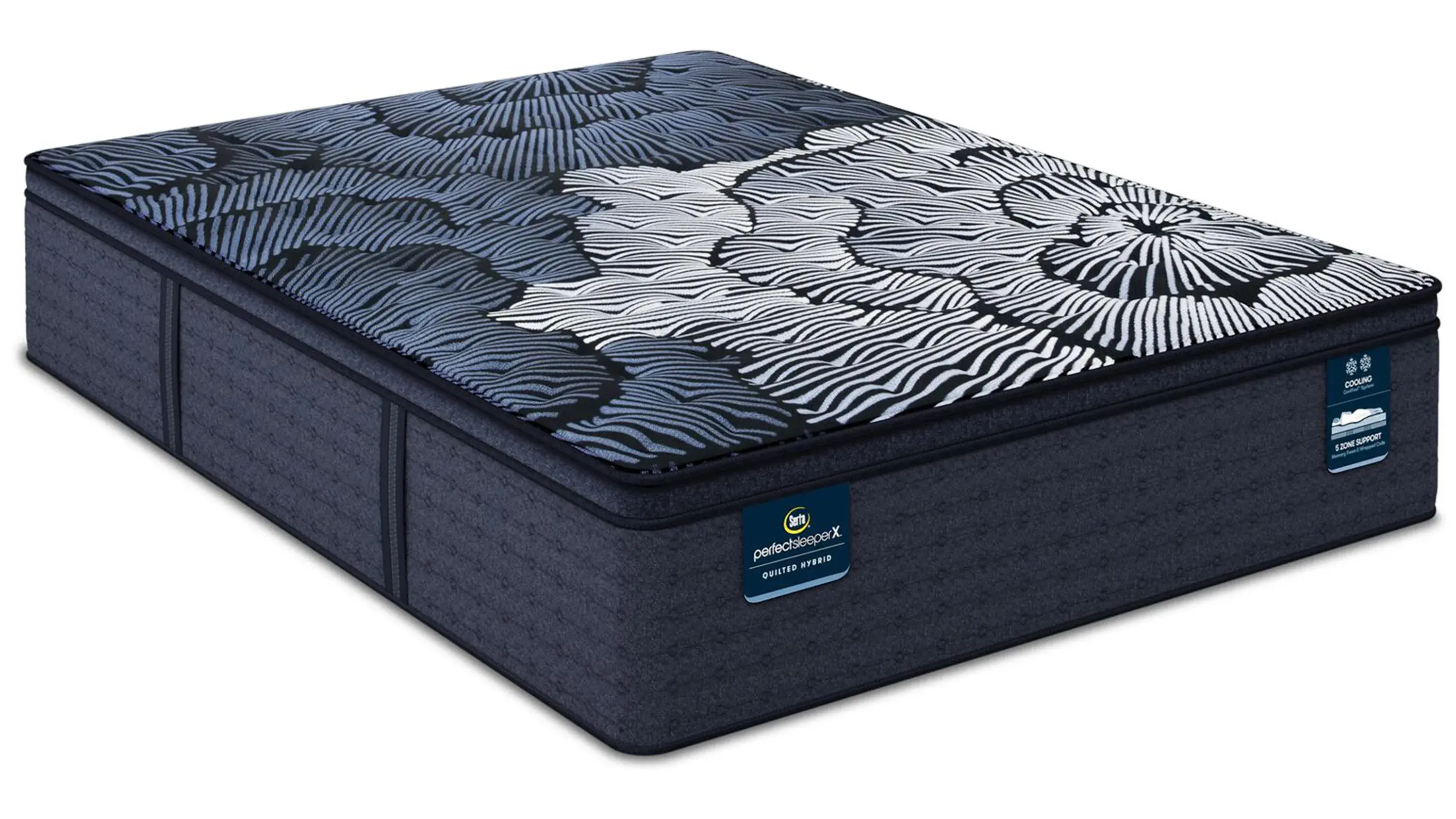 Serta Perfect Sleeper X Max 15" Hybrid Plush Pillow Top Mattress - Thumbnail 5