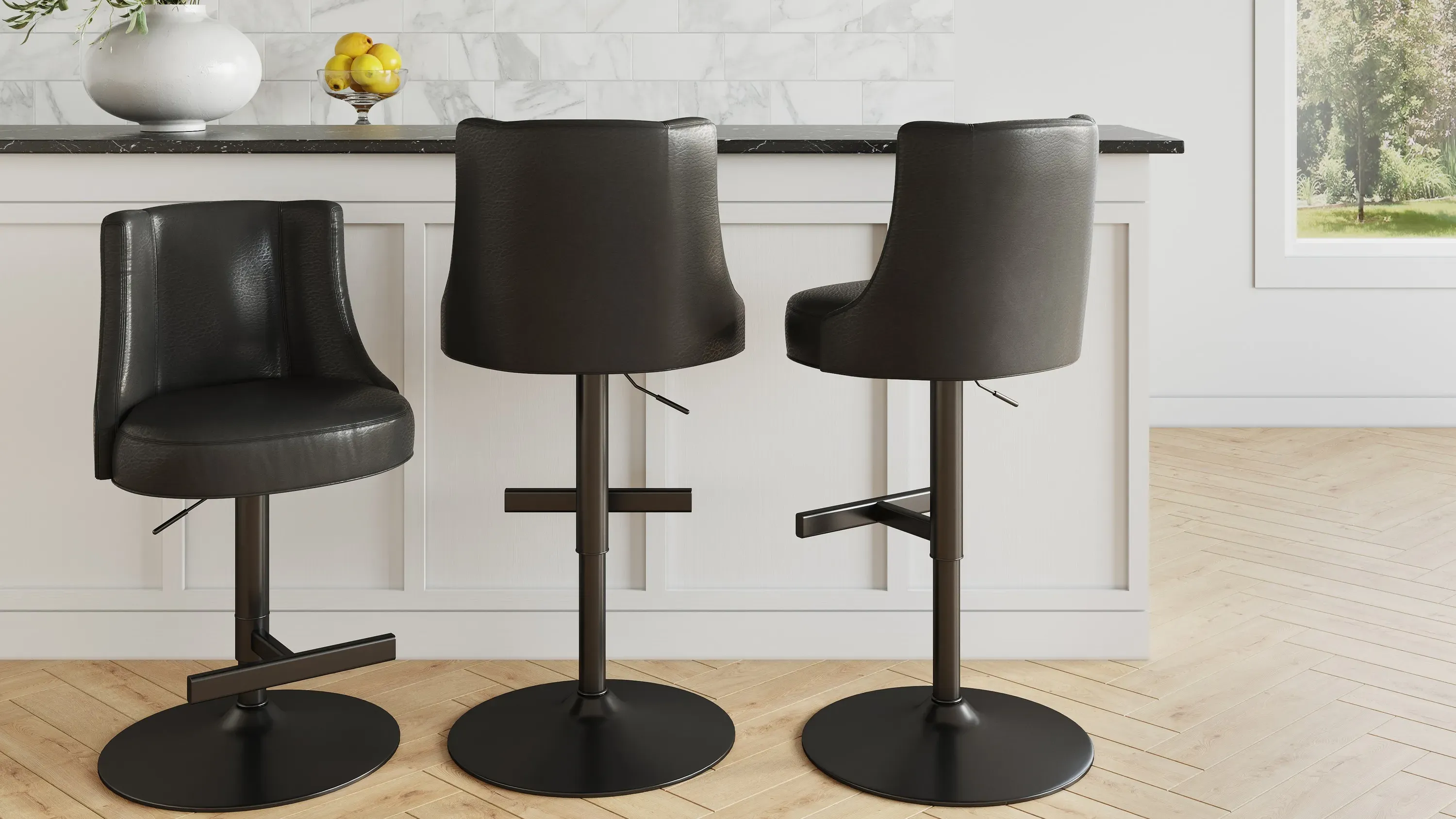 Chilson Gas-Lift Stool | Raymour & Flanigan
