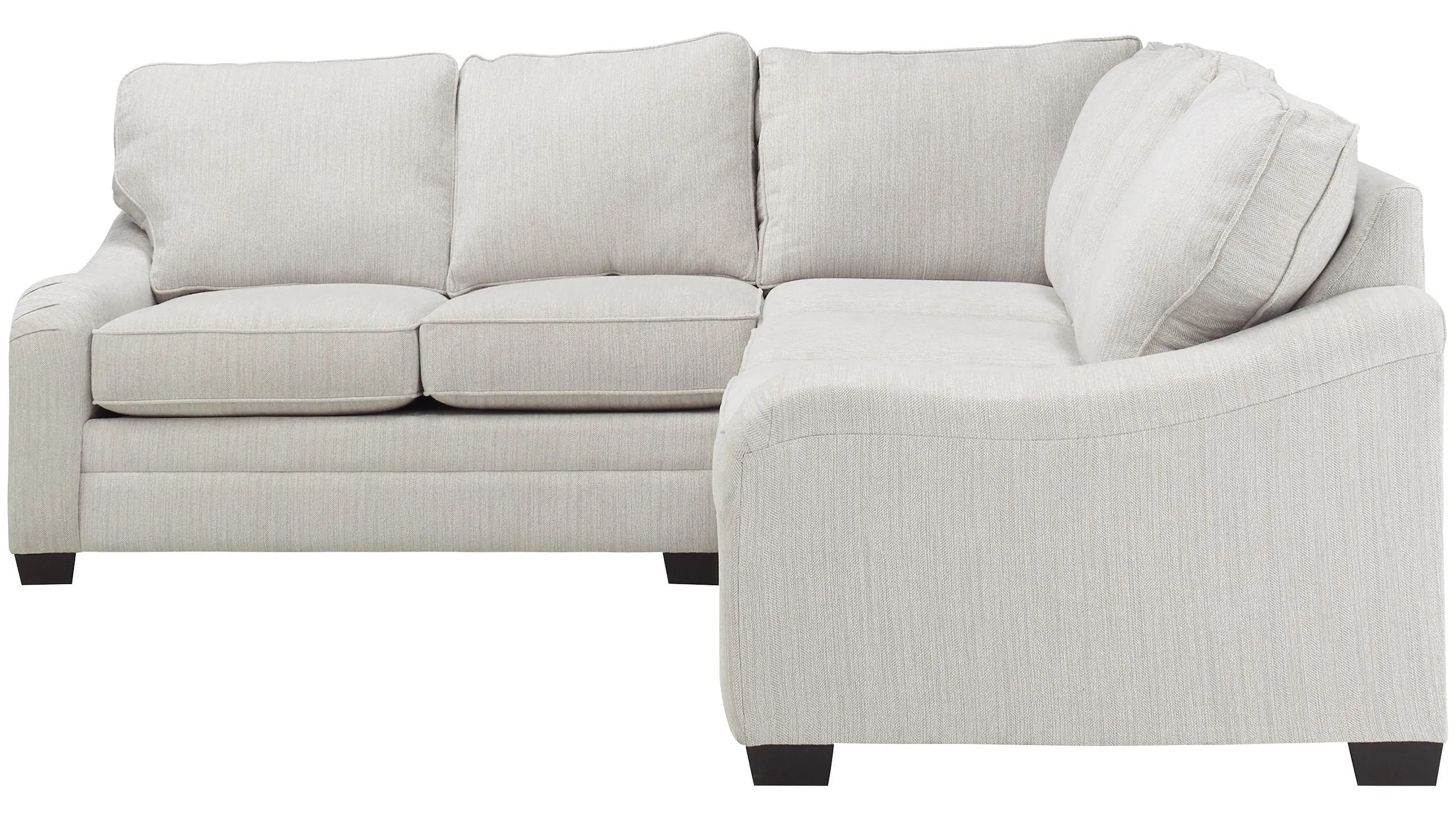 Caid 2-pc. Chenille Sectional Sofa