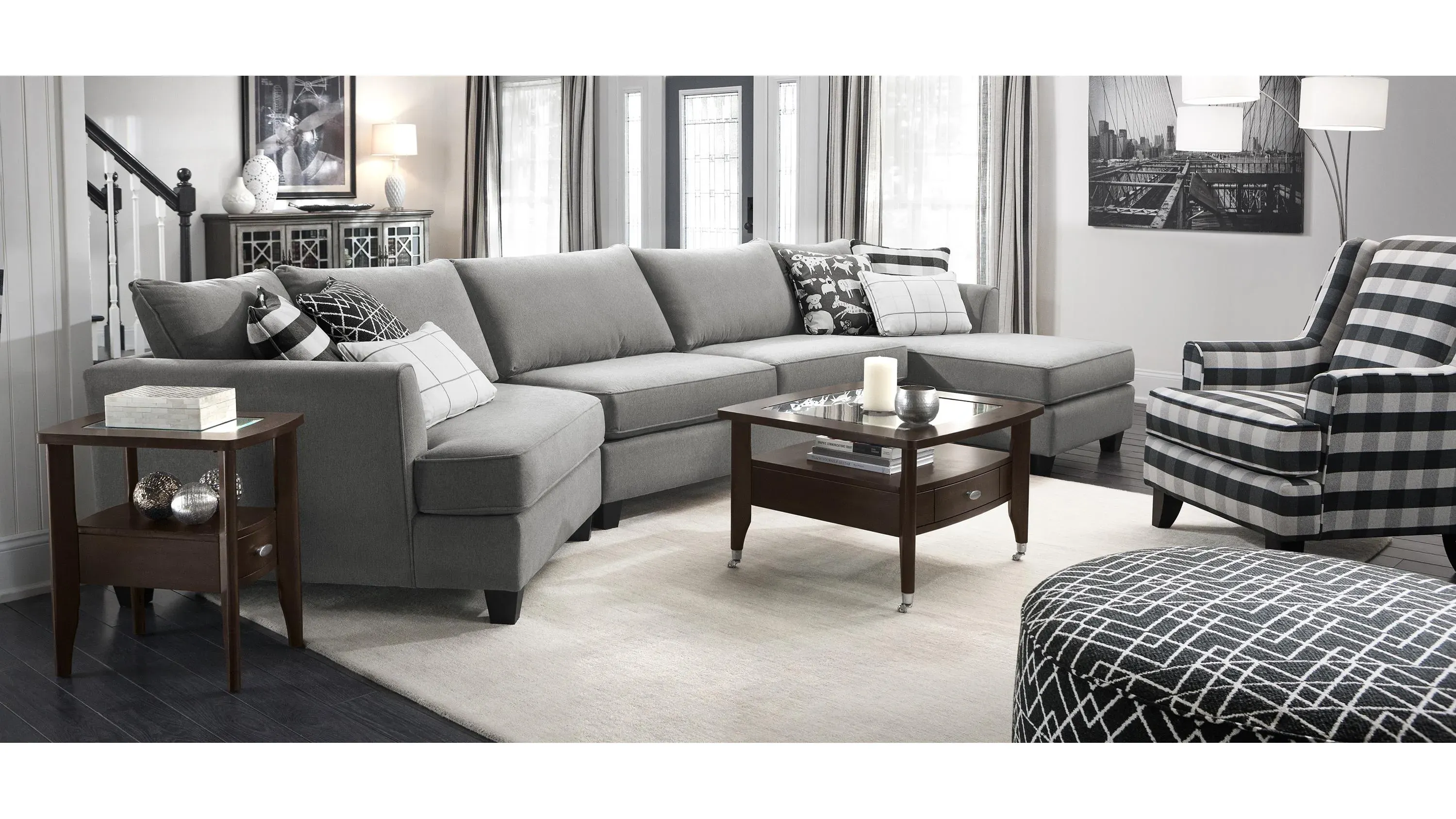Daine 3 piece sectional cheap