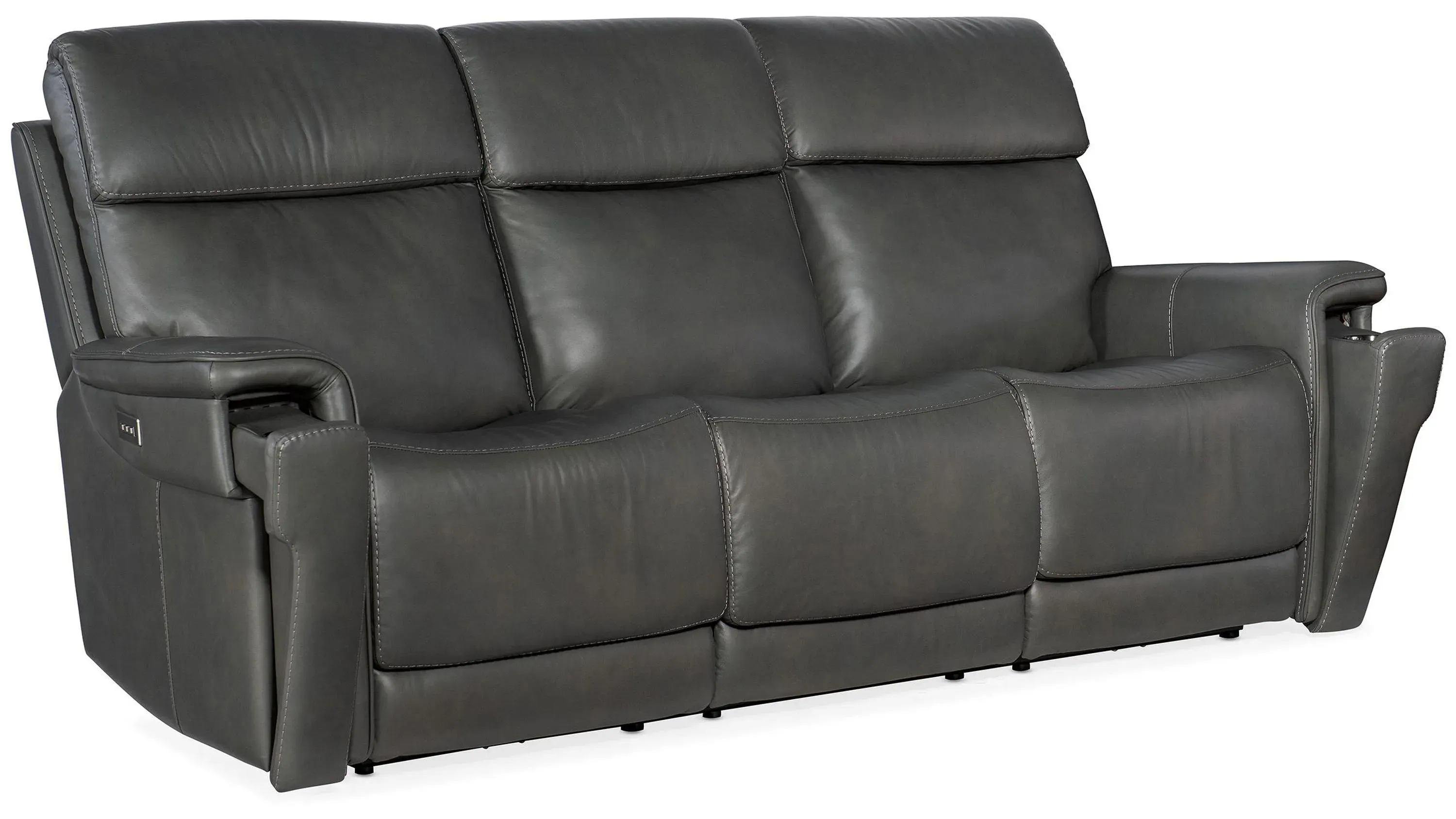 ファーオプション付きBEYOND THE REEF☆ バレリーナ(シルバー) Lyra Zero Gravity Power Sofa with Power Headrest | Raymour & Flanigan