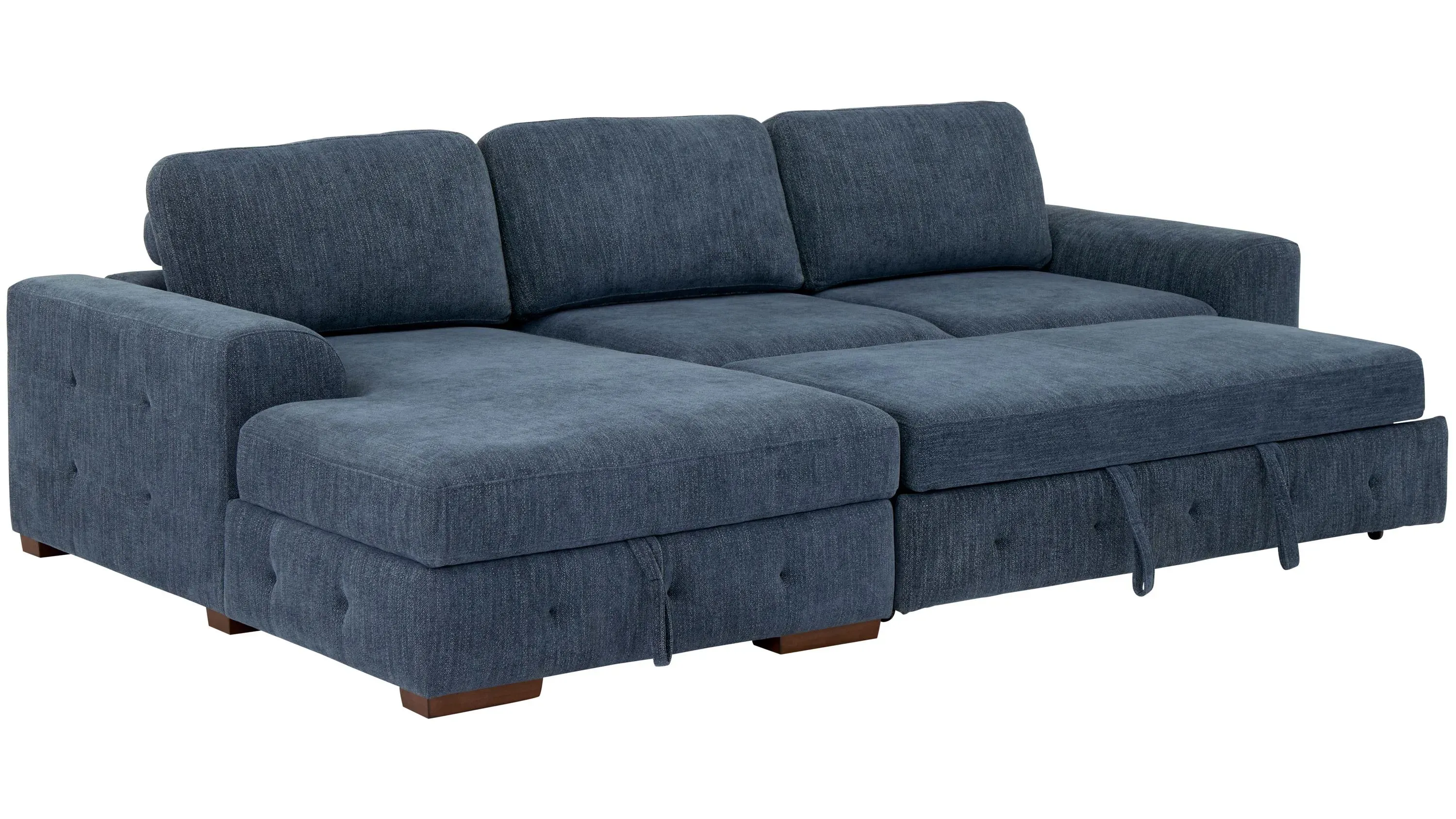 Dolman 2 pc. Sofa Chaise with Pop-Up Sleeper | Raymour & Flanigan