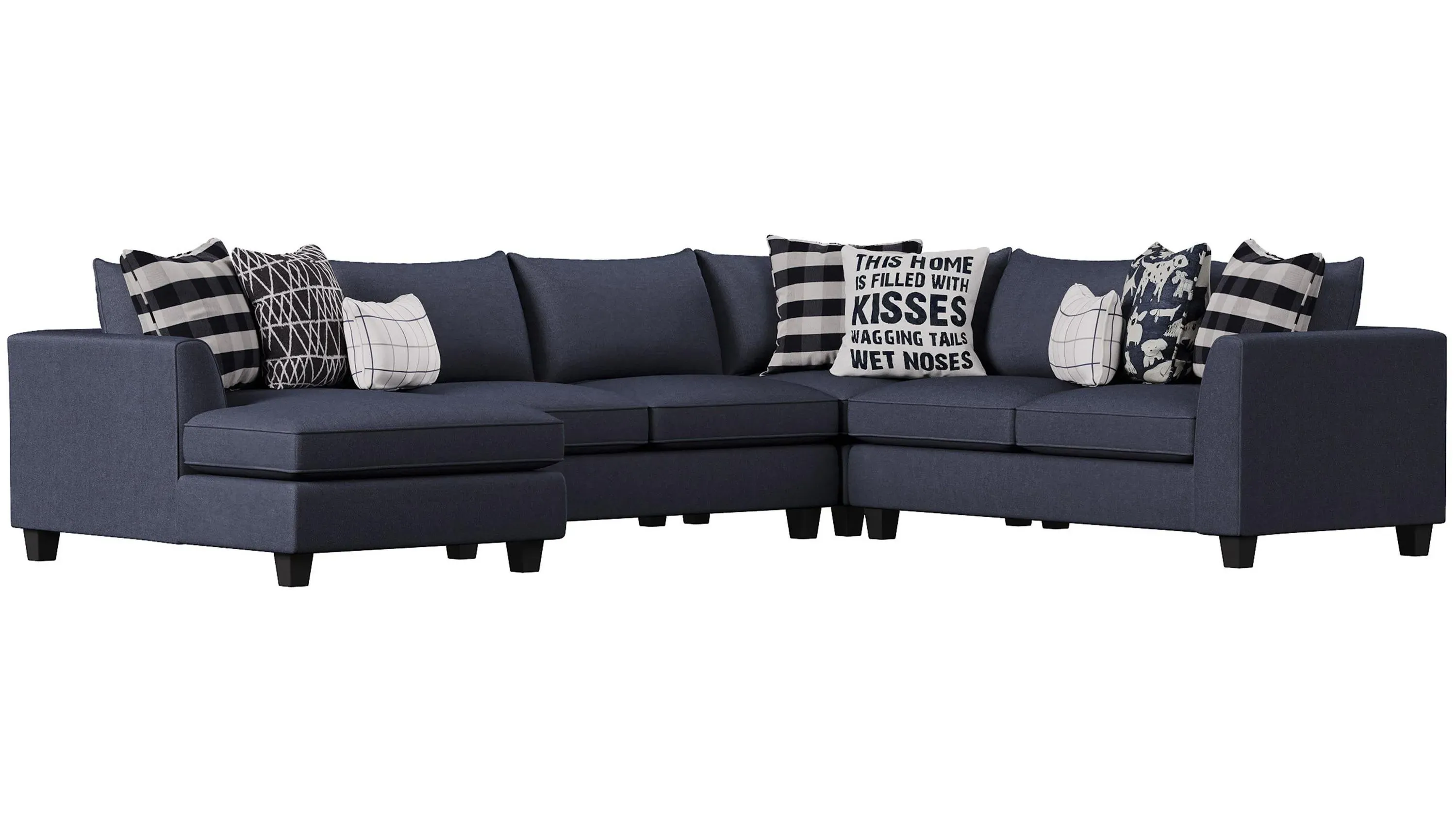 Daine 4-pc. Sectional Sofa | Raymour & Flanigan