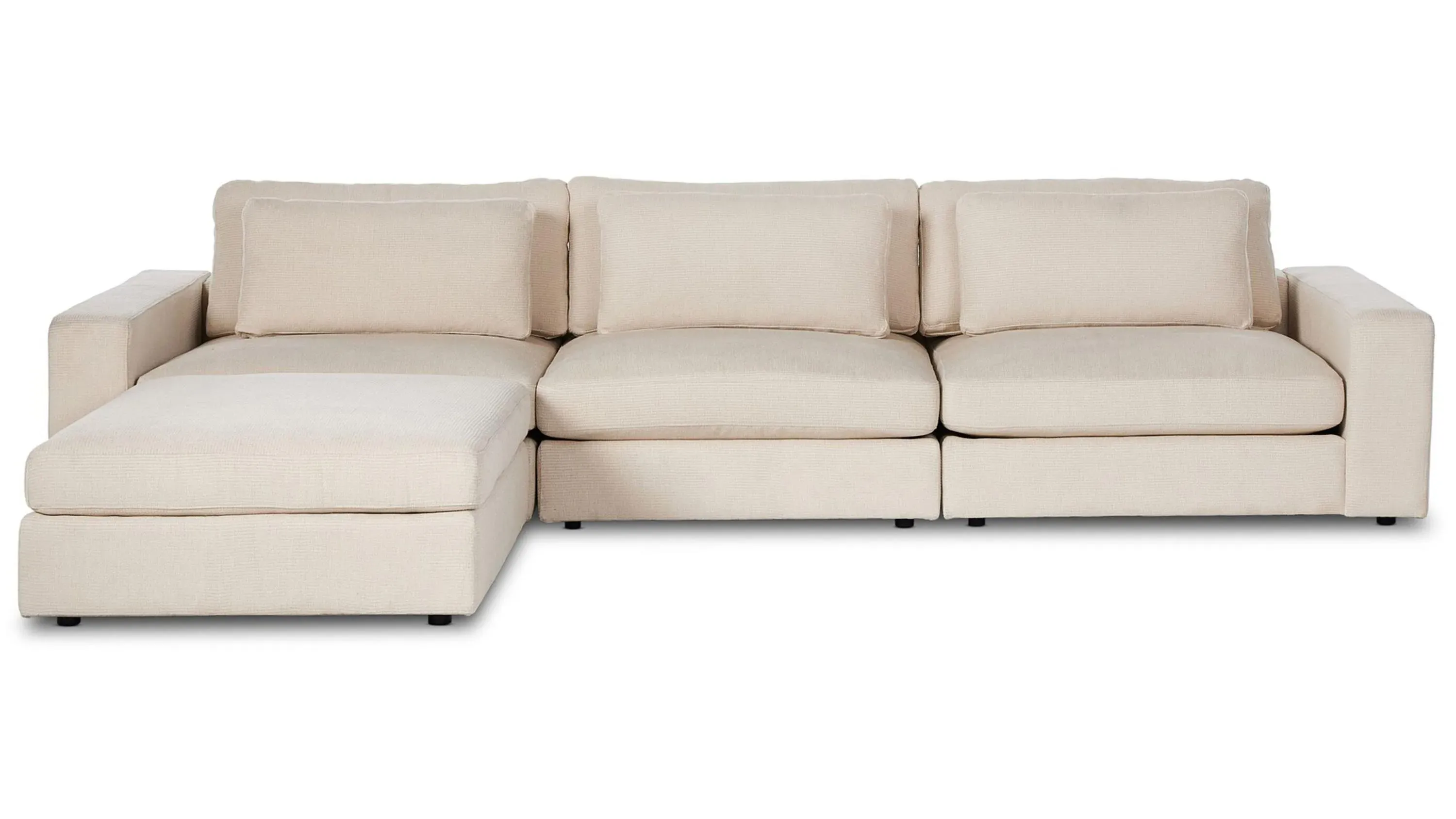 Bloor 4-pc. Sectional Sofa W/ Ottoman | Raymour & Flanigan
