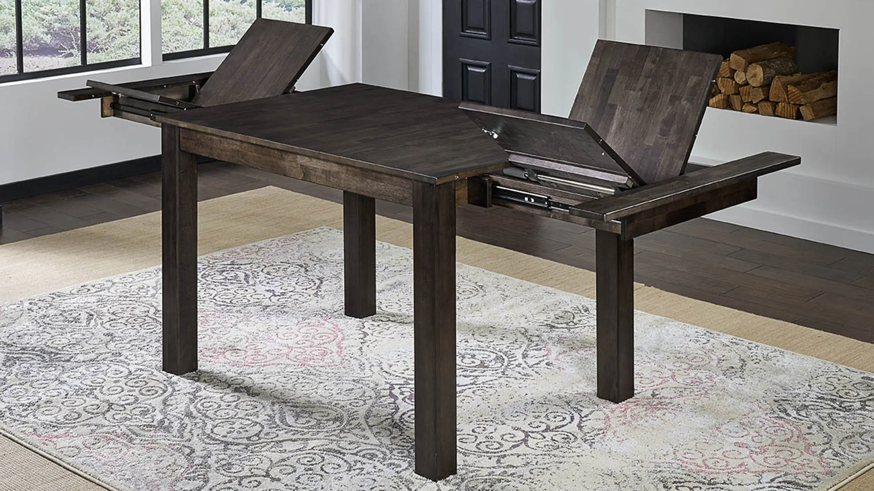 Mirabelle 2-Leaf Counter Height Dining Table - Thumbnail 2