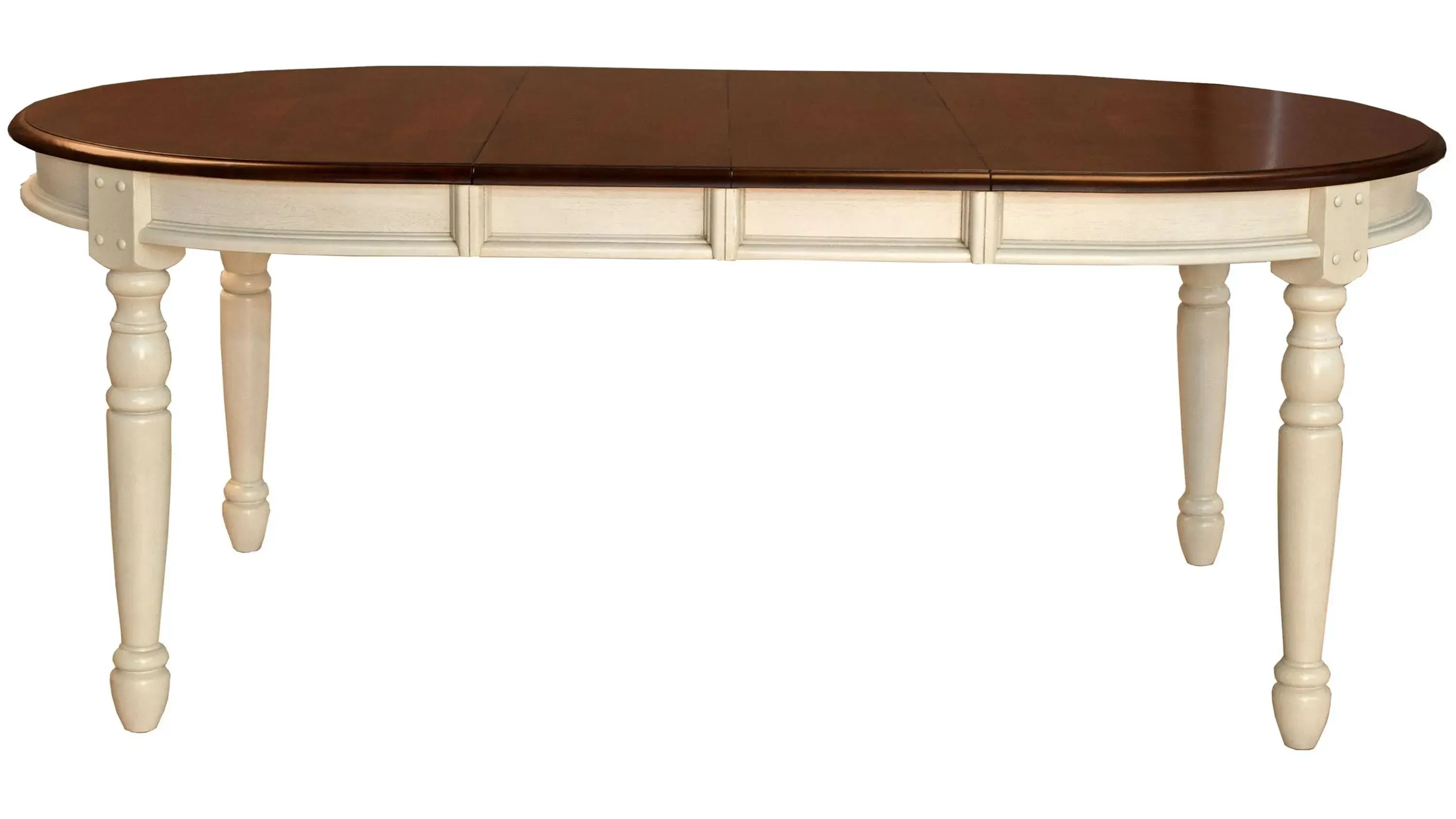 British Isles Oval Double-Leaf Dining Table