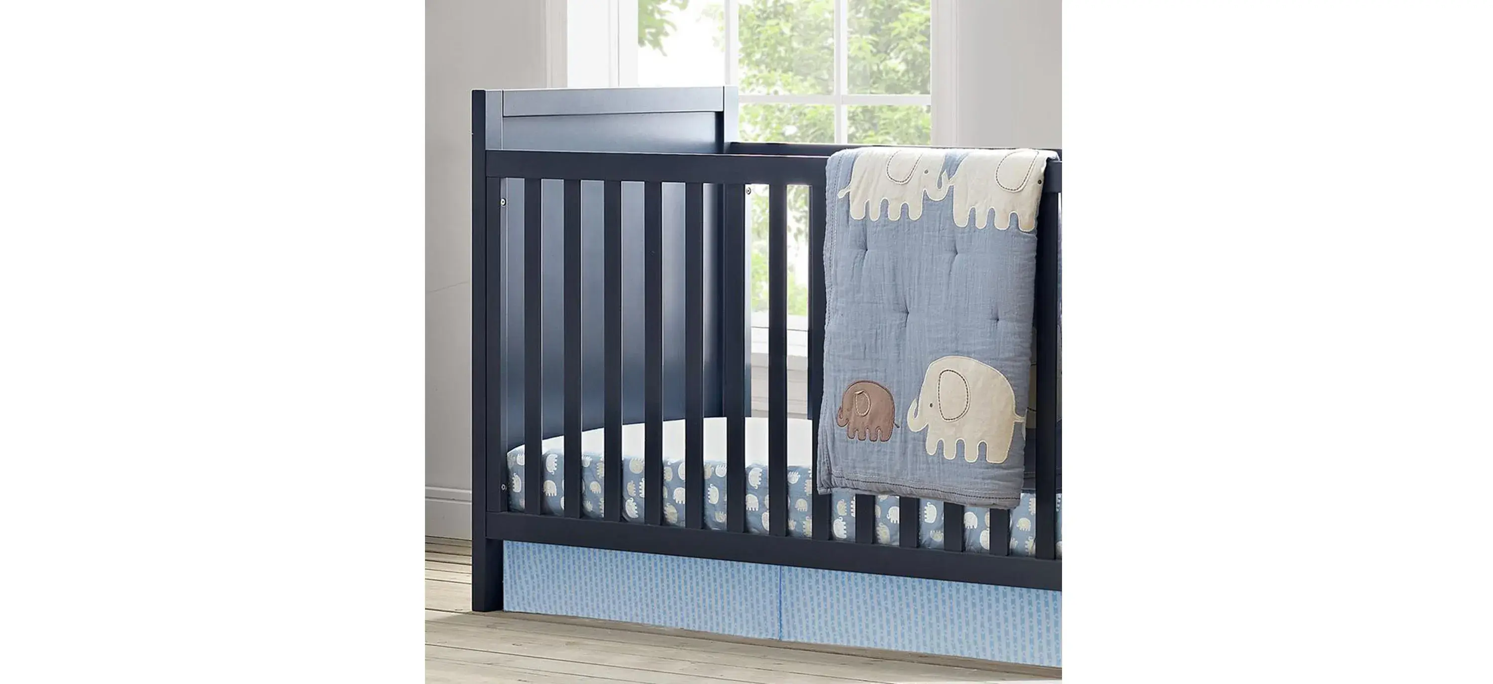 Graphite blue crib hot sale