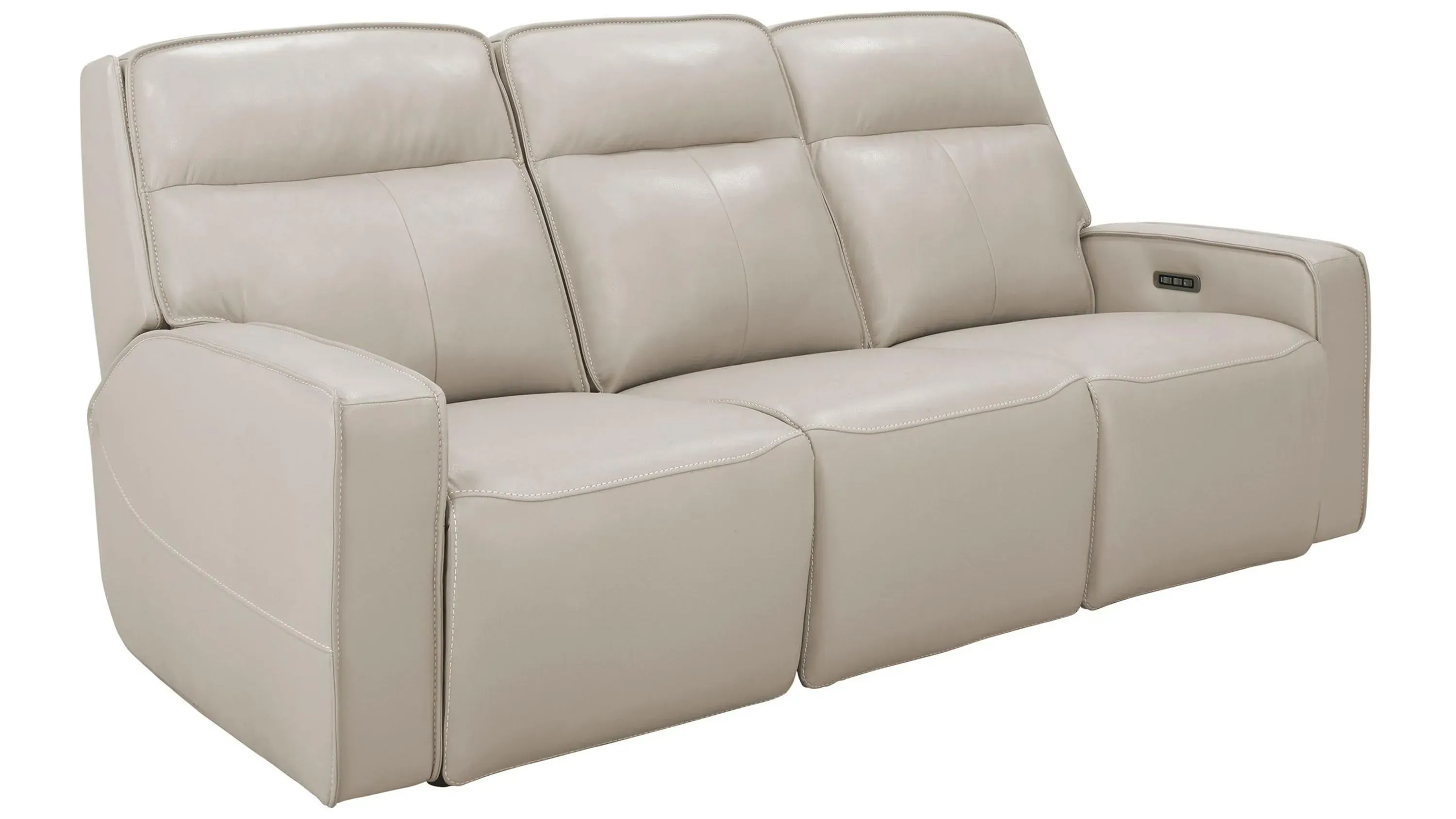 Beckett Power Sofa with Power Headrest and Power Lumbar Ivory Product_Image_Carousel