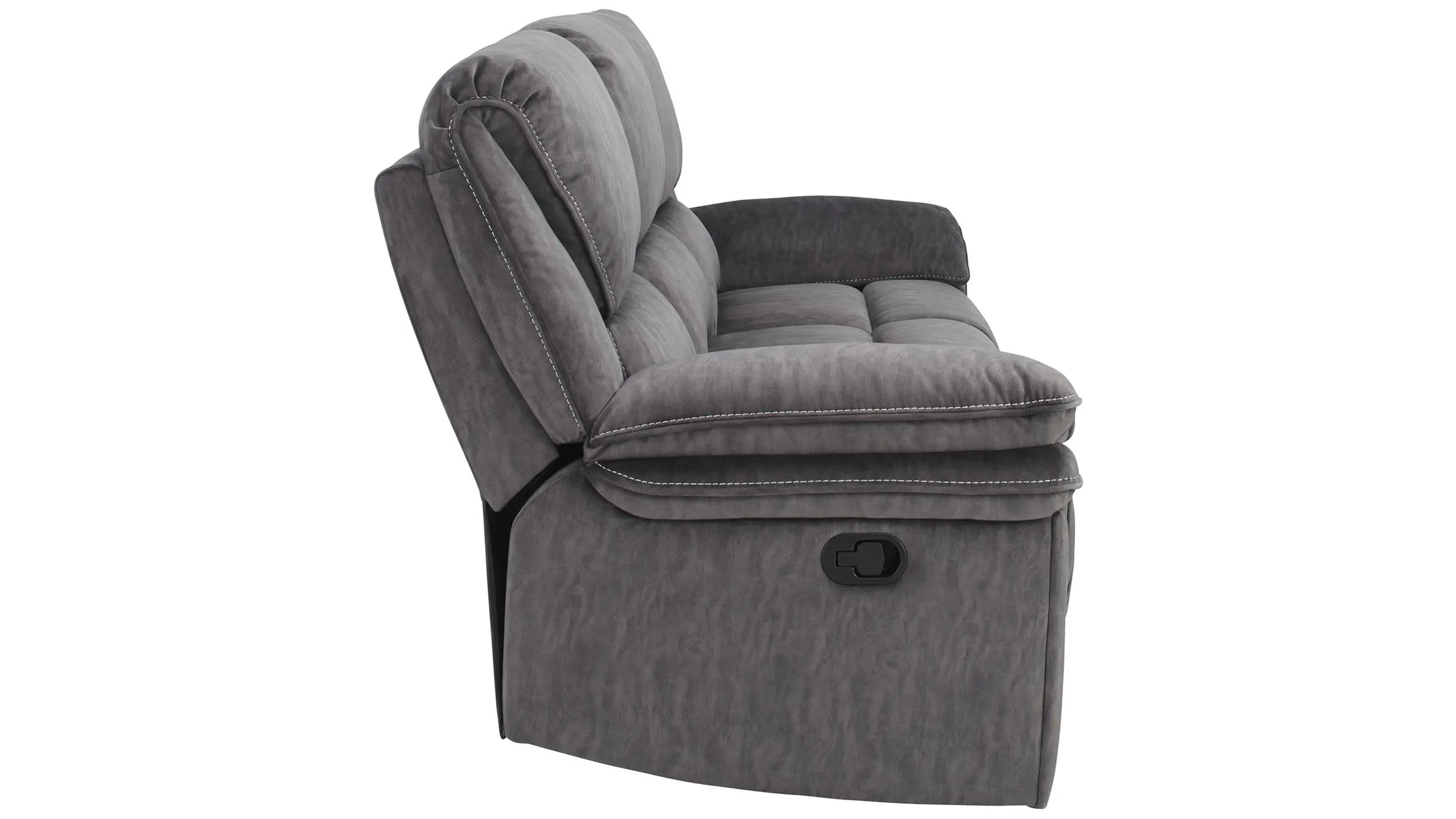 Portman microfiber reclining sofa discount