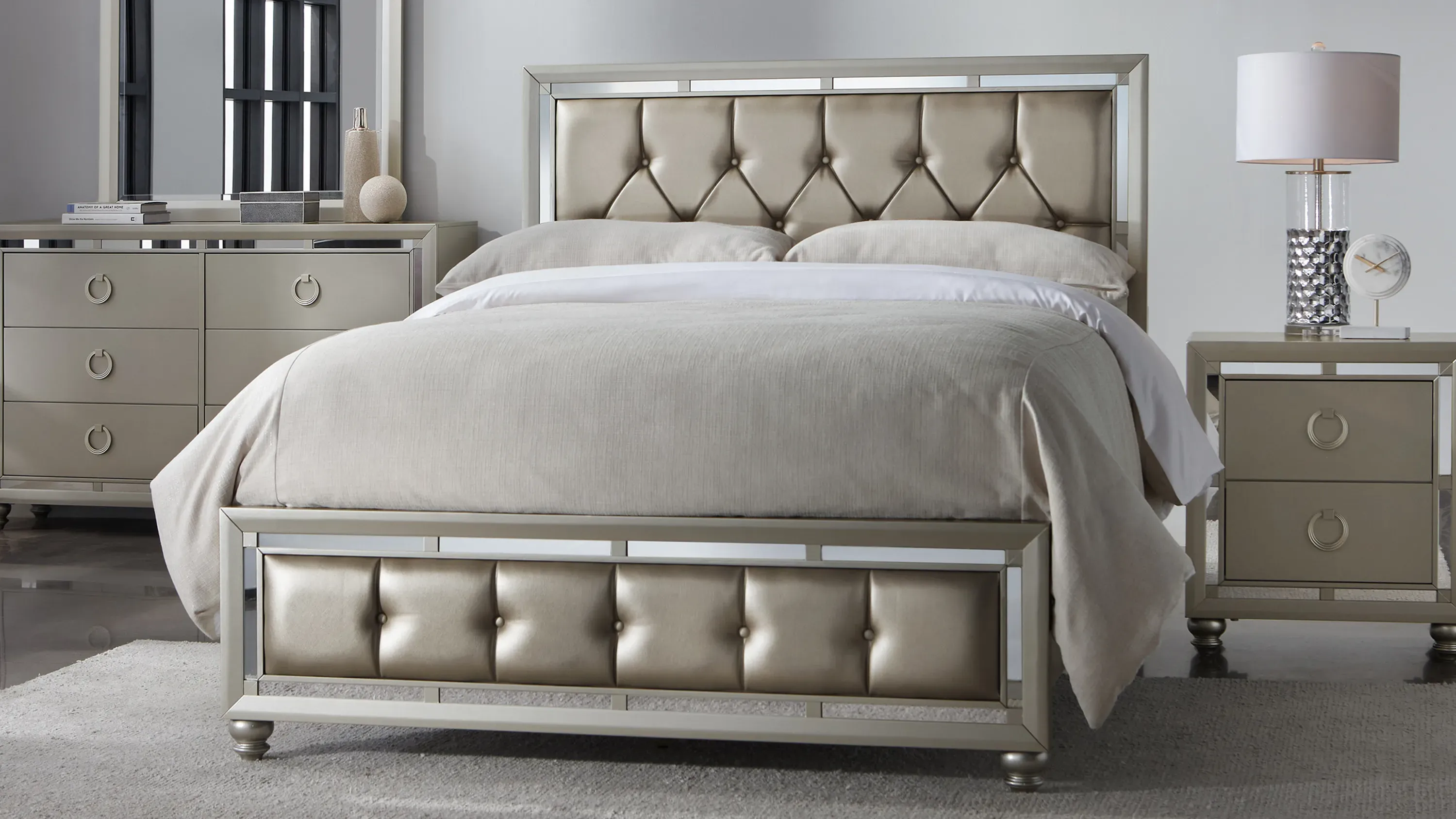 Lana 4-pc. Bedroom Set | Raymour & Flanigan