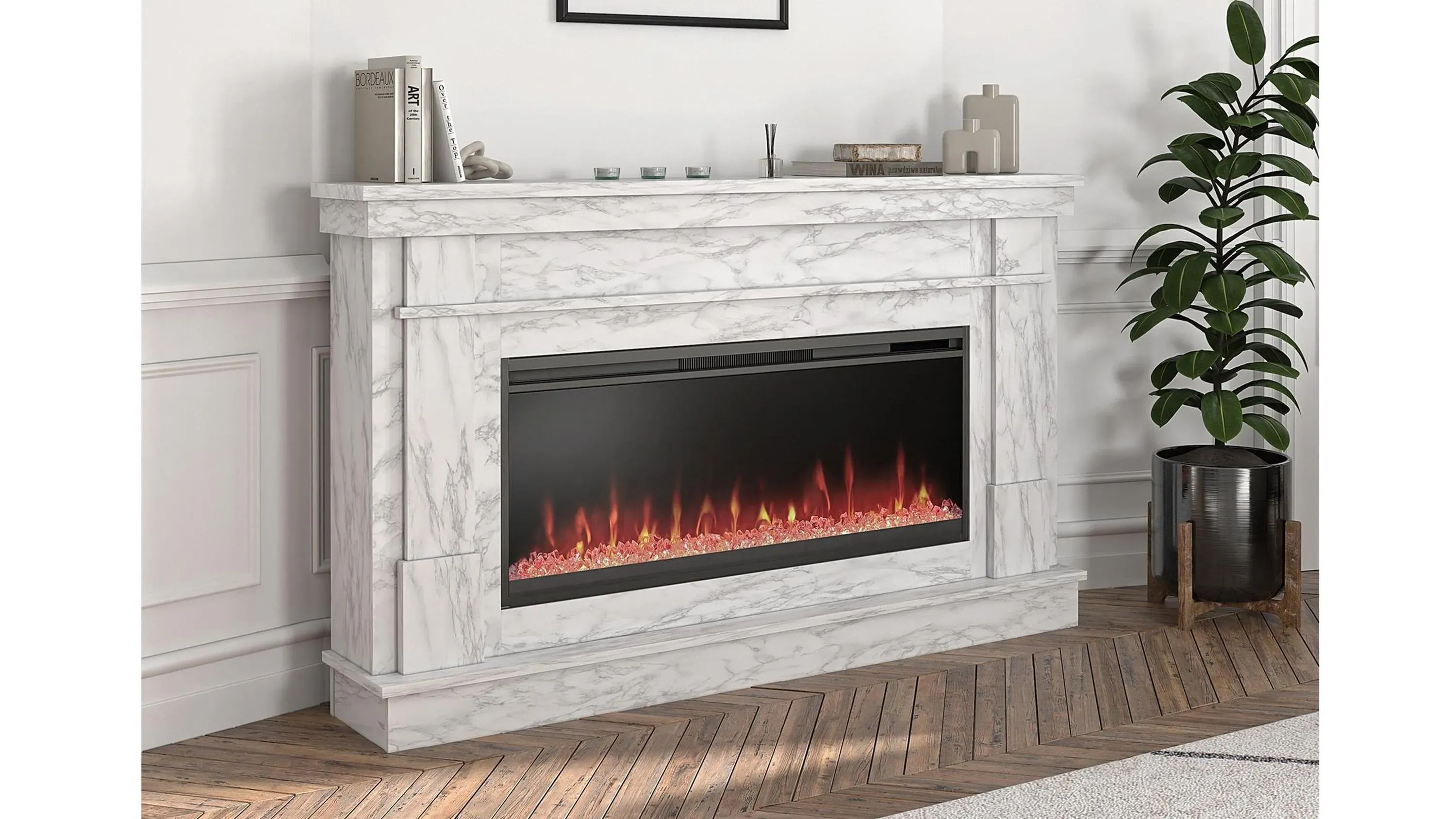 Montvale Electric Fireplace