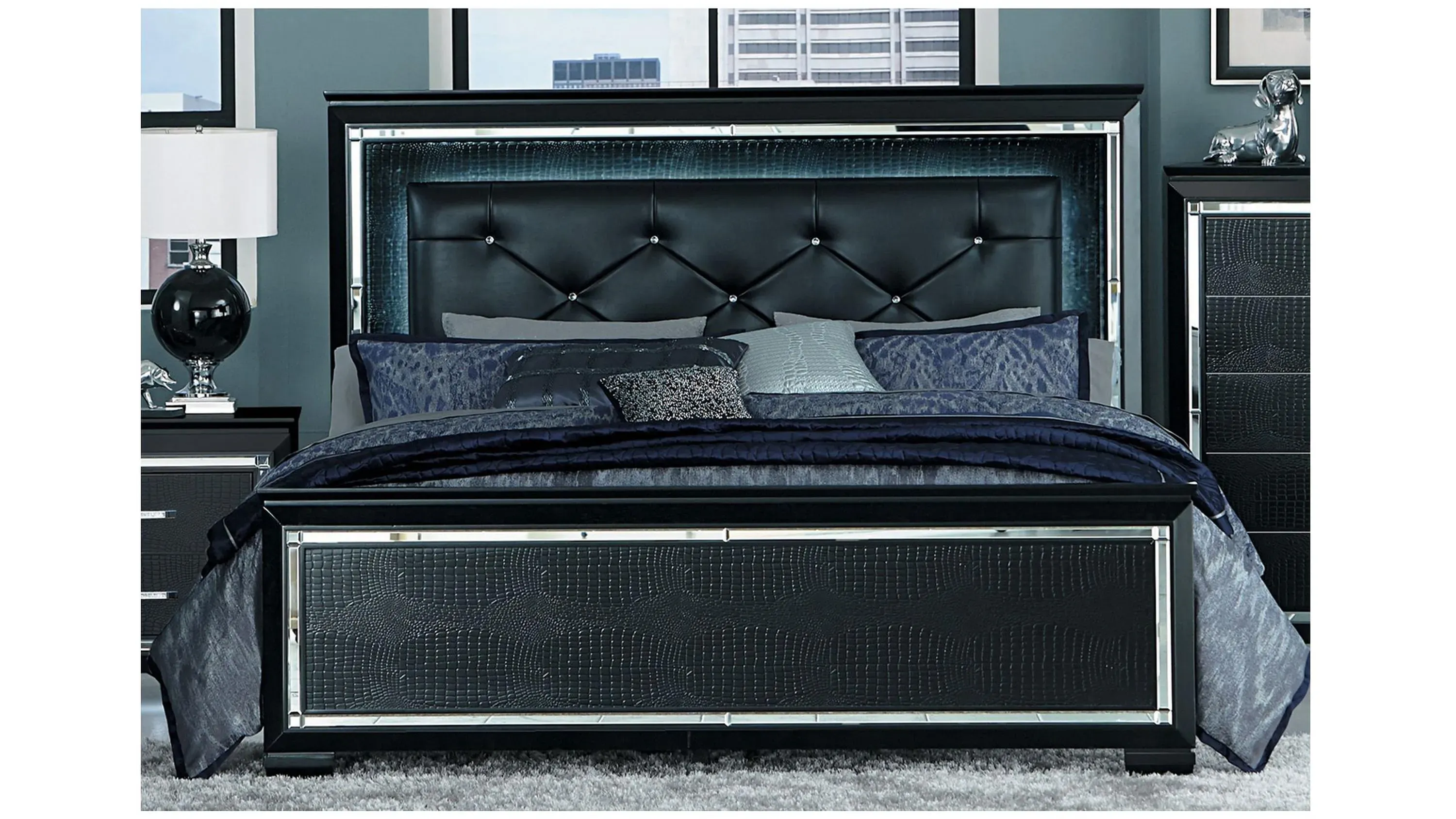 Brambley Bed with LED Lighting