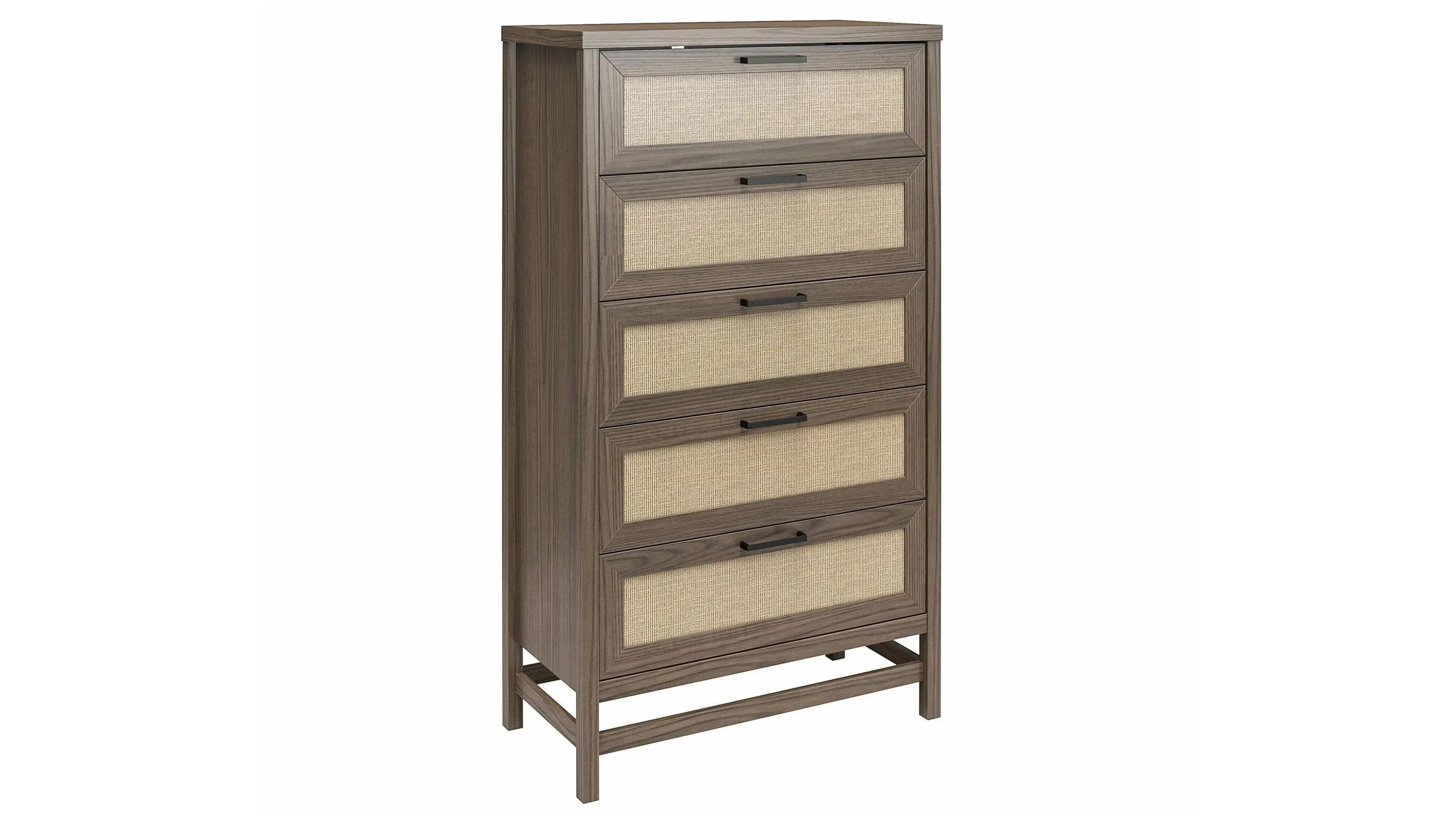 Lennon Tall 5 Drawer Dresser by Ameriwood Home | Raymour & Flanigan