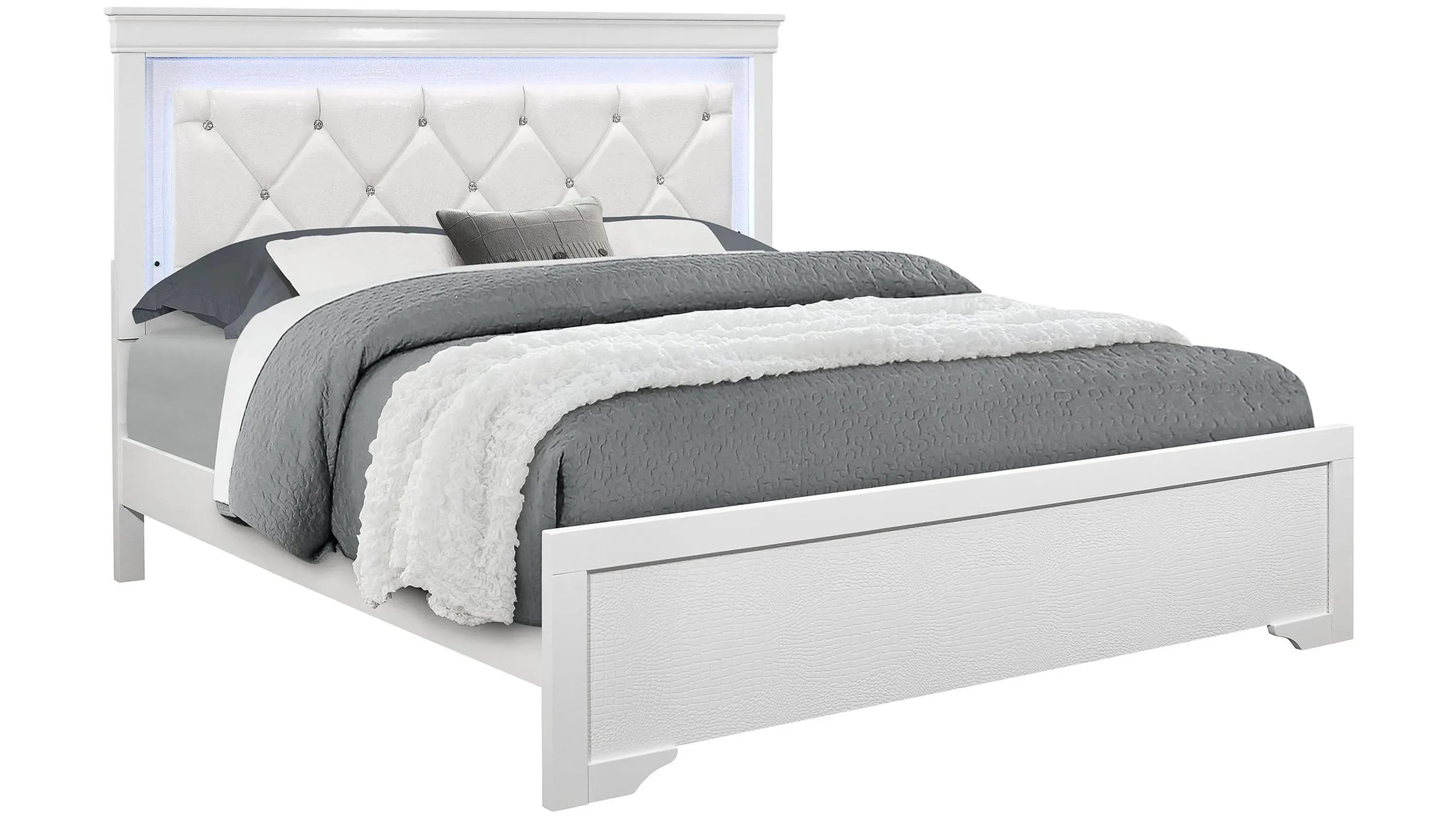 Pompei Bed w/ LED Light