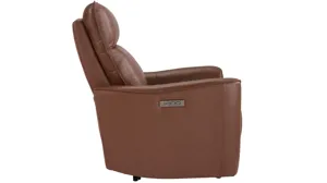 Fritz Zero Gravity Dual Power Leather Recliner | Raymour & Flanigan