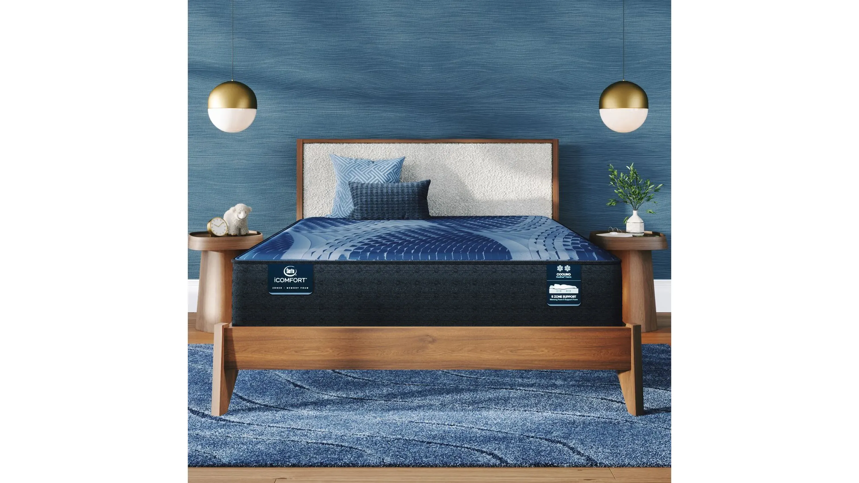 Serta iComfort Memory Foam Aspire Medium Mattress | Raymour & Flanigan