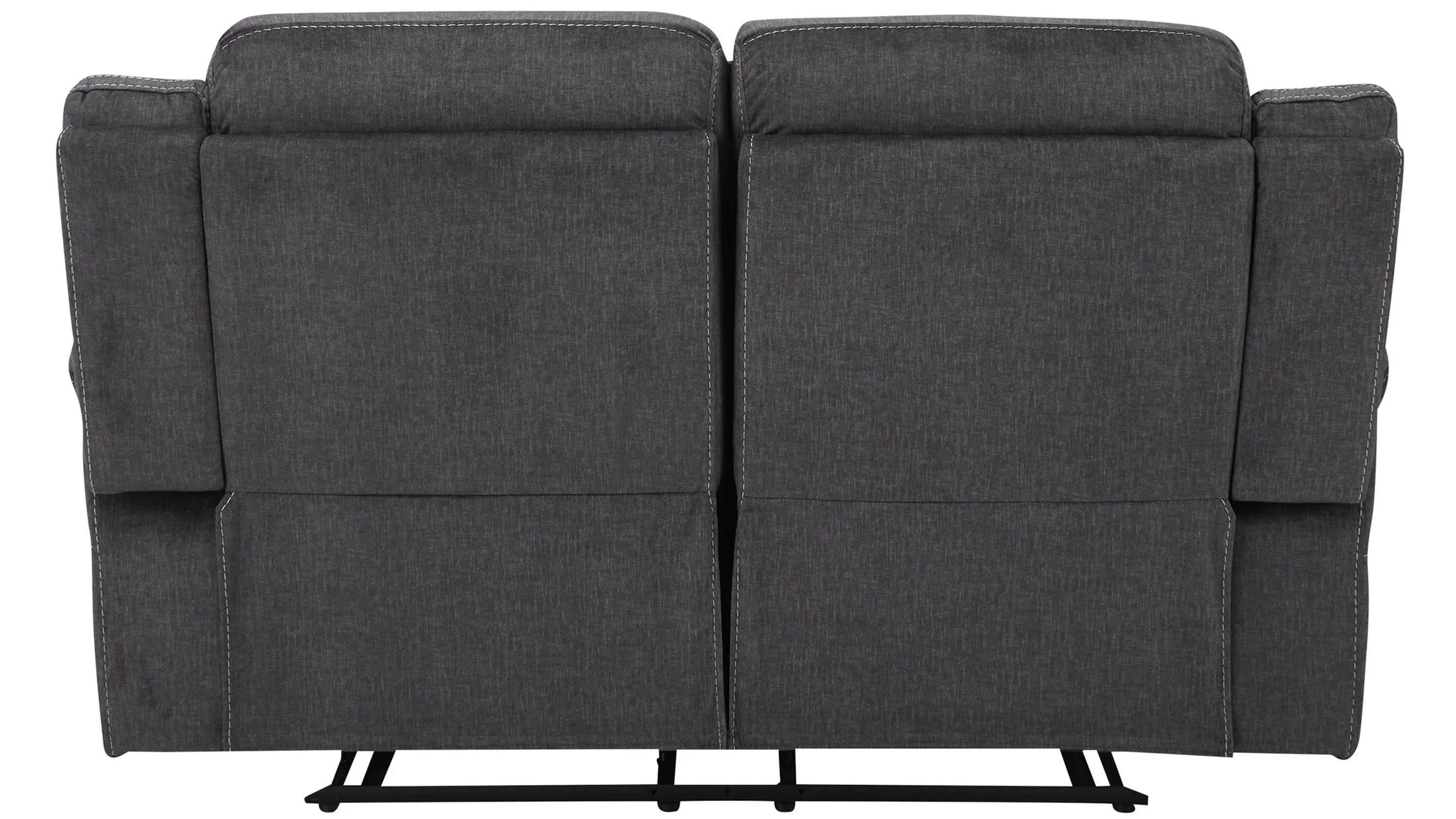 Lugano Microfiber Reclining Loveseat | Raymour & Flanigan