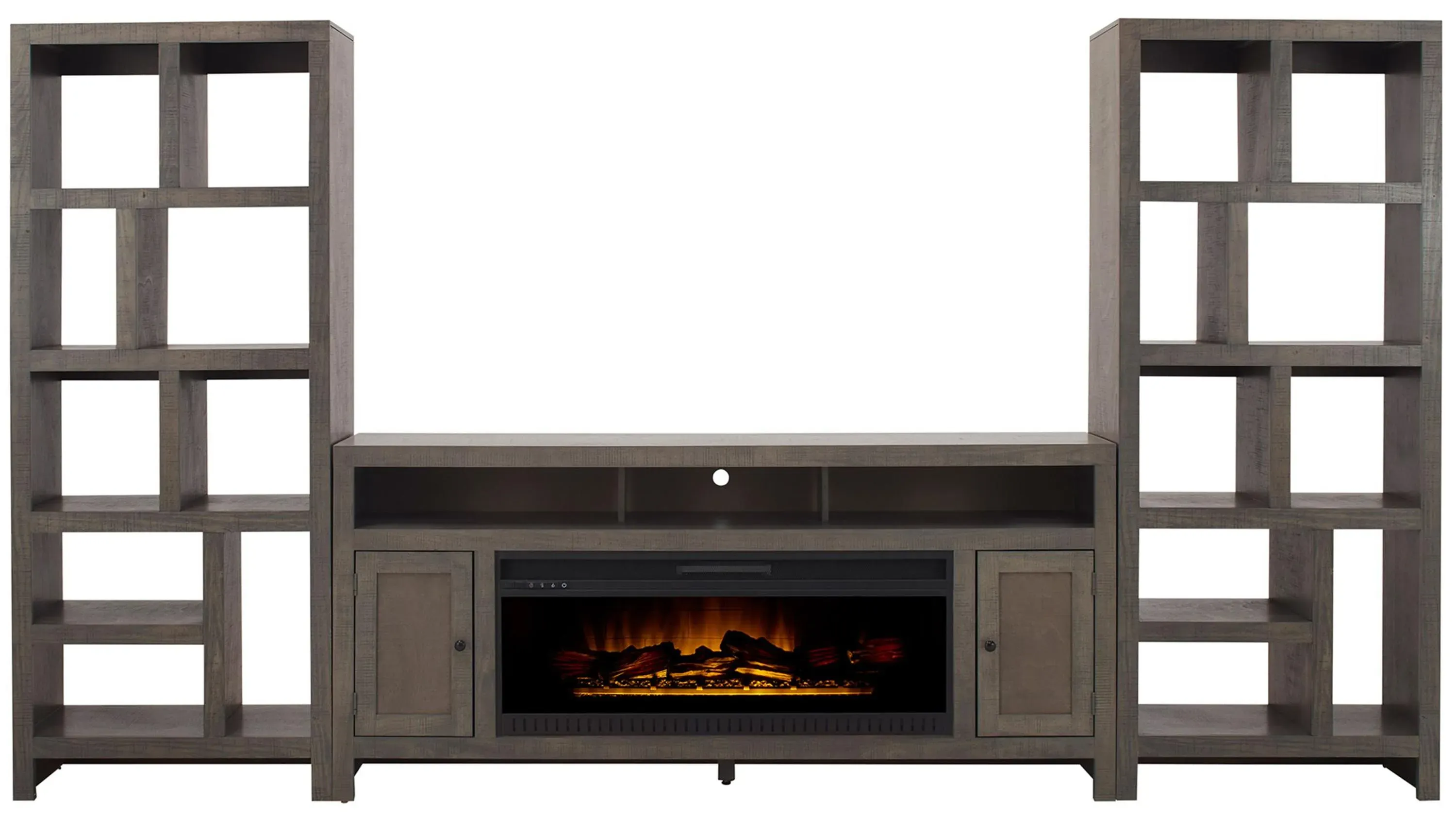 Warren 3pc 72" Fireplace Entertainment Wall