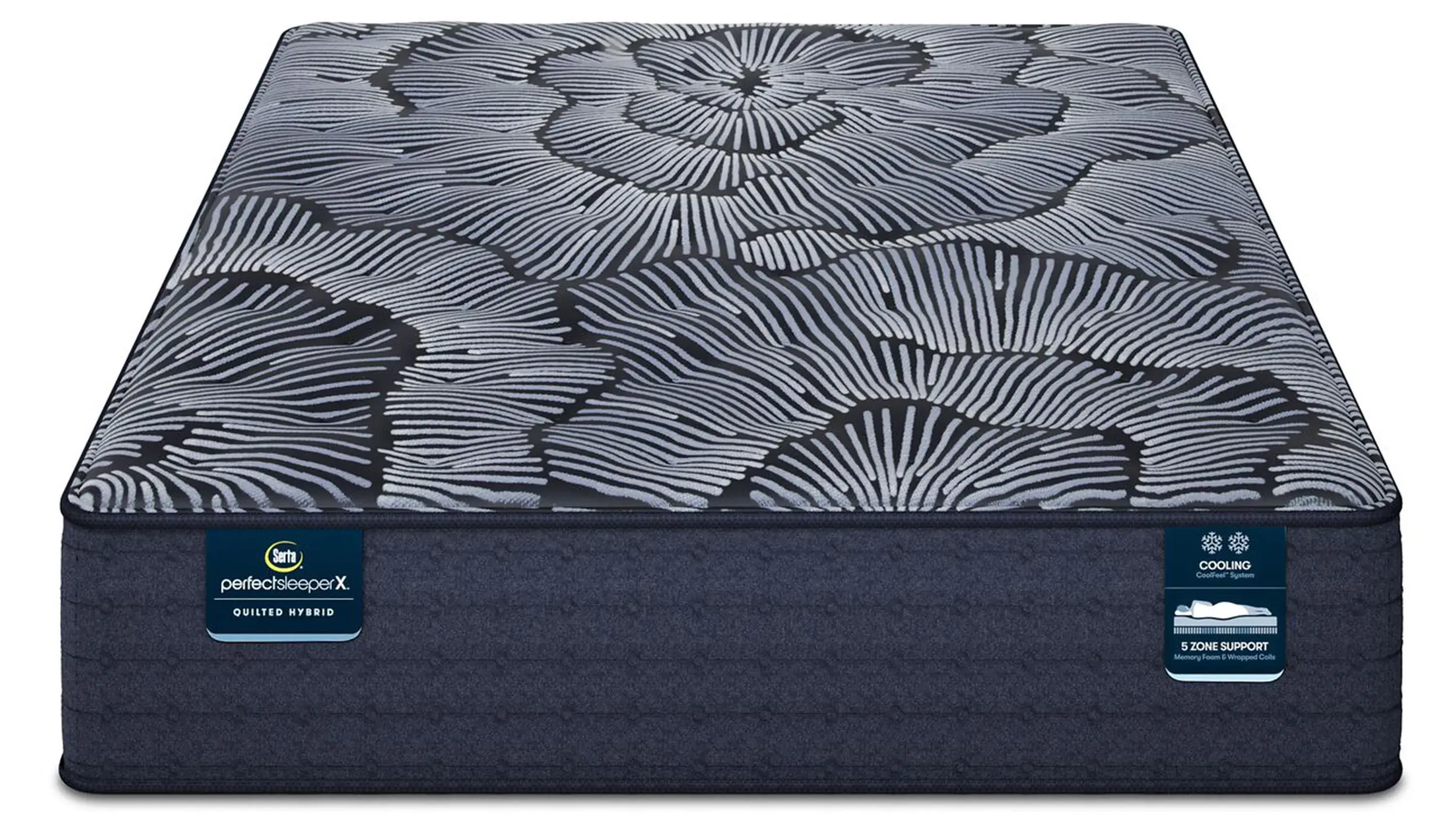 Serta Perfect Sleeper X Knox 13.5" Hybrid Firm Mattress - Thumbnail 4