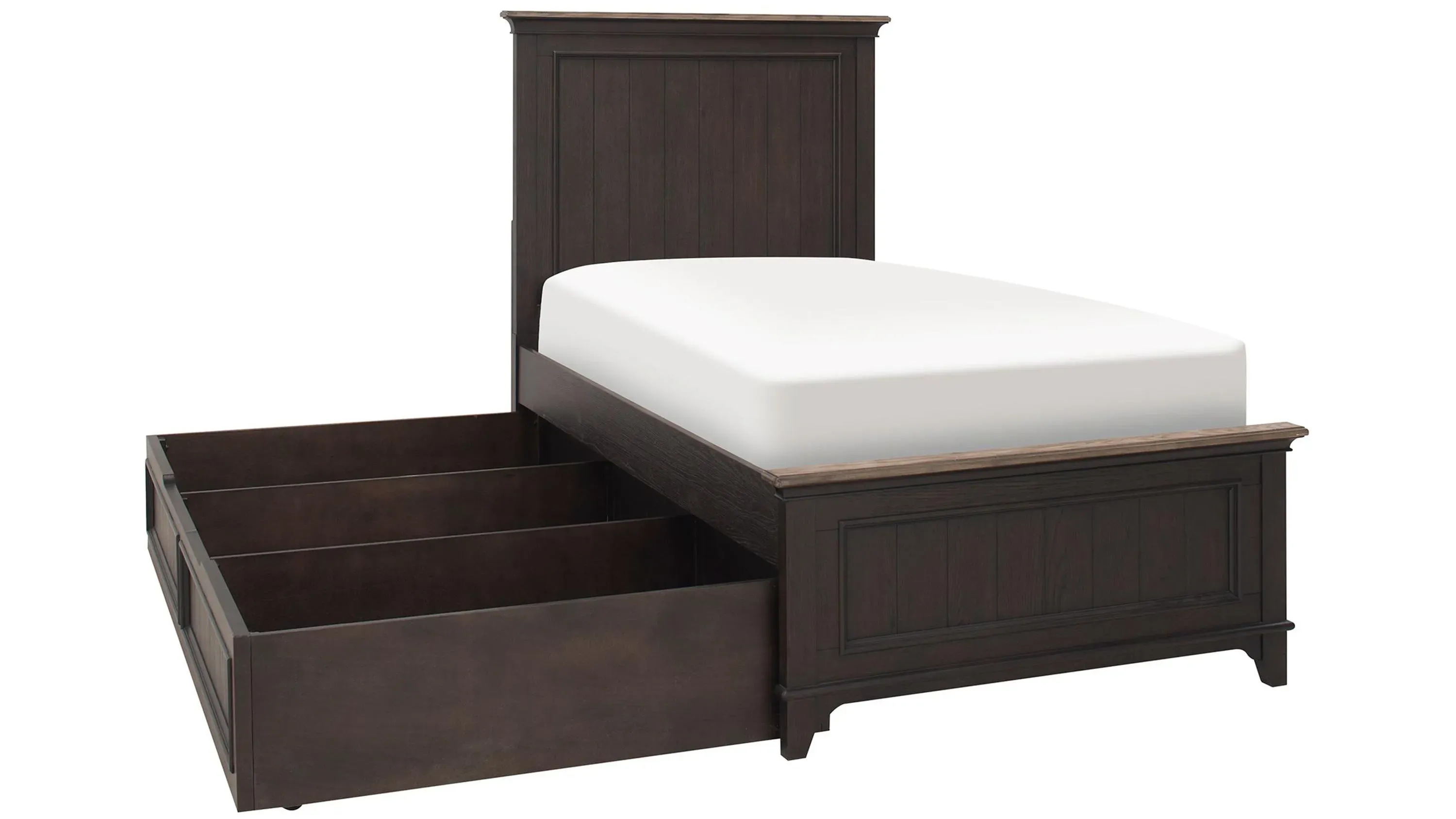Dakota Panel Bed w/ Trundle