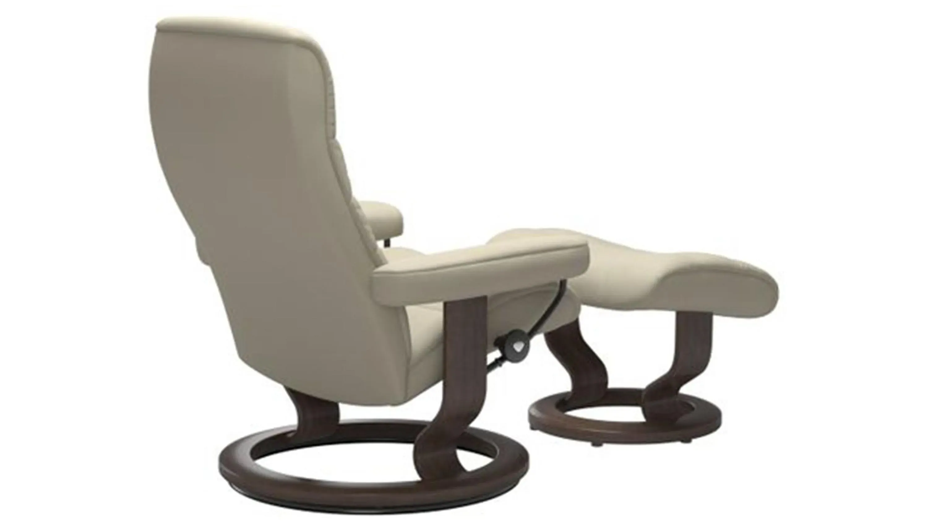 Stressless Opal Legcomfort ストレスレス オパール Stressless Opal Medium Leather Reclining Chair and Ottoman