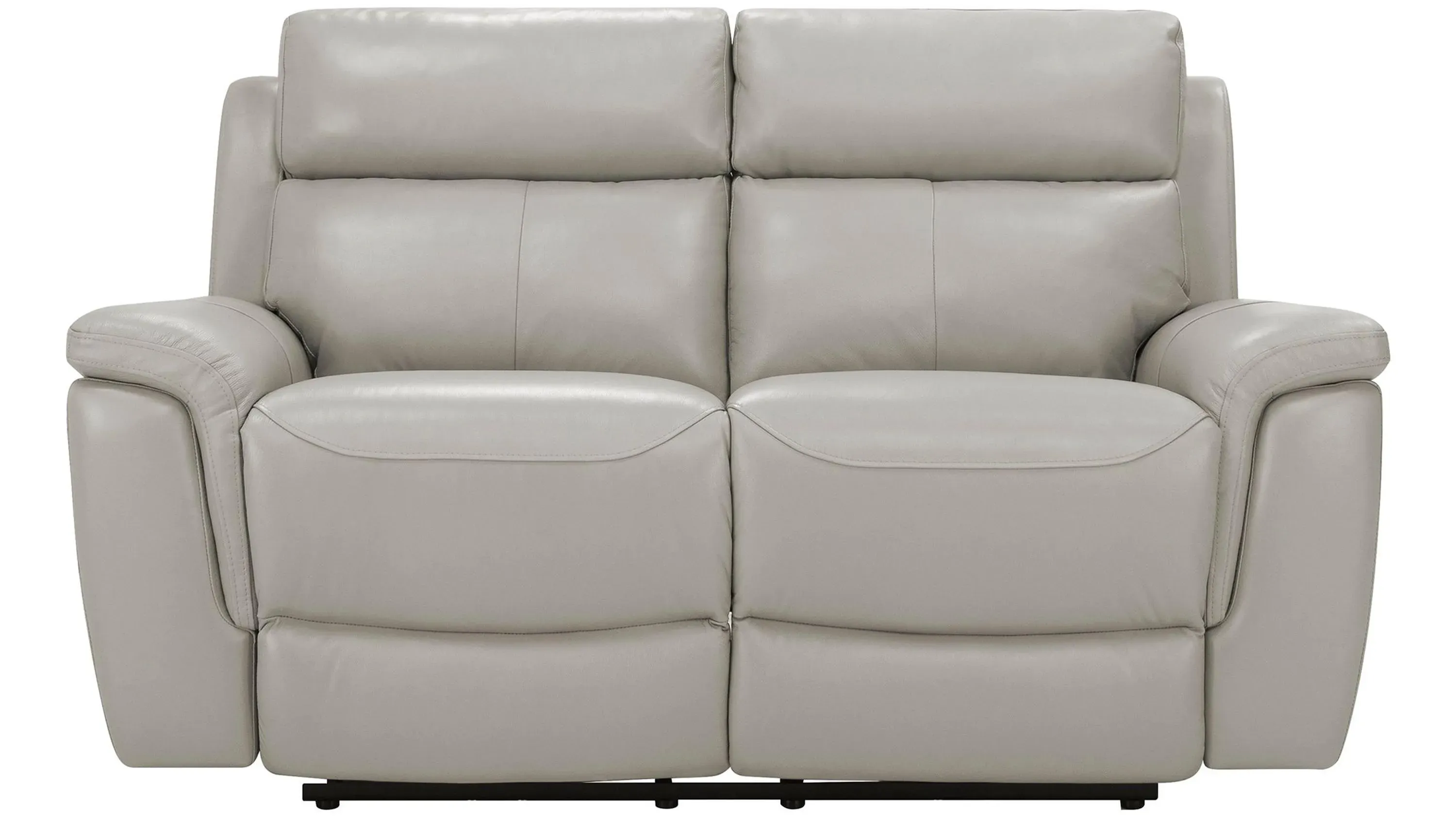 raymundo Dryden Leather Power Loveseat w/ Power Headrest | Raymour & Flanigan