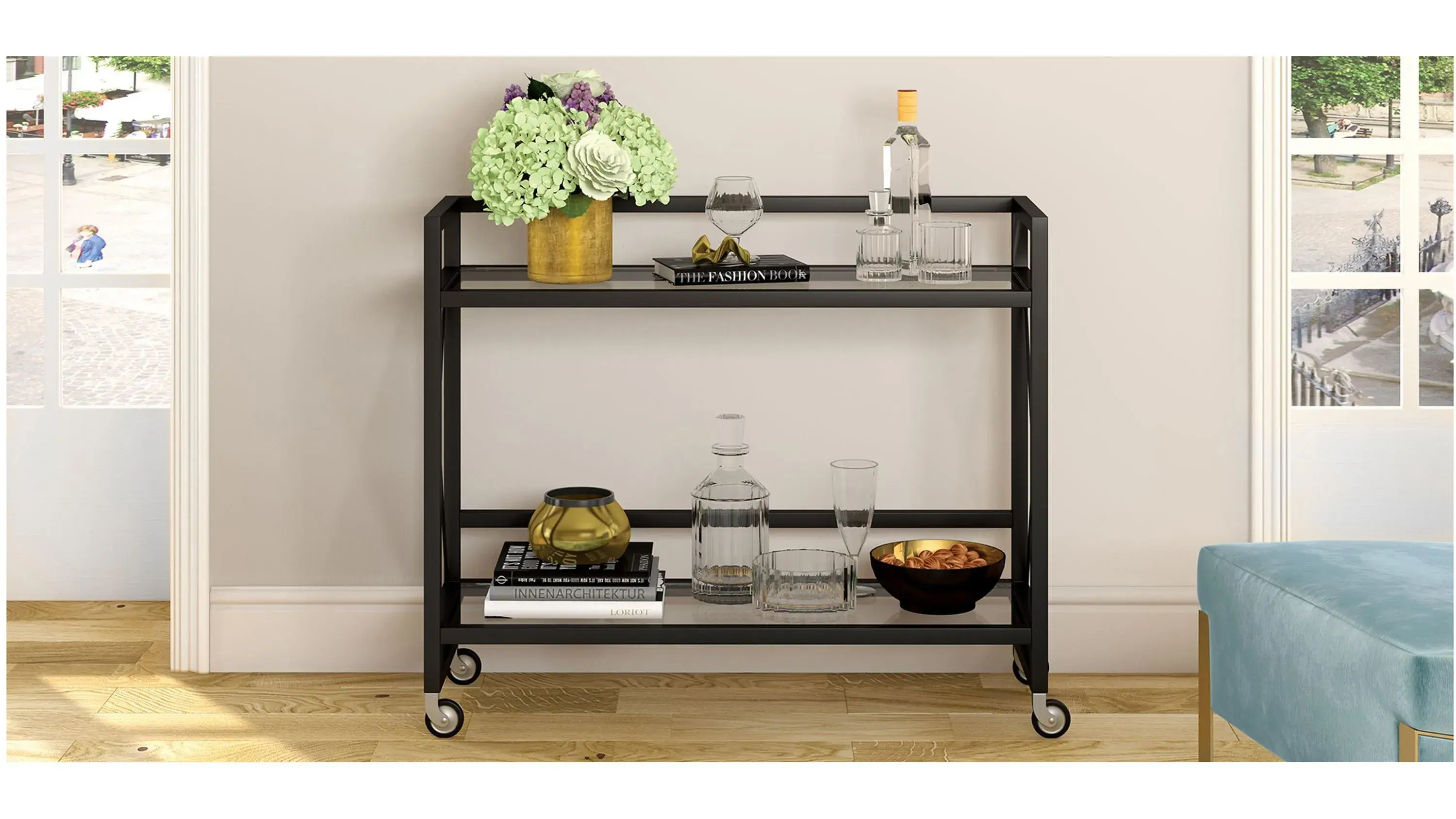 Holly Bar Cart - Thumbnail 3