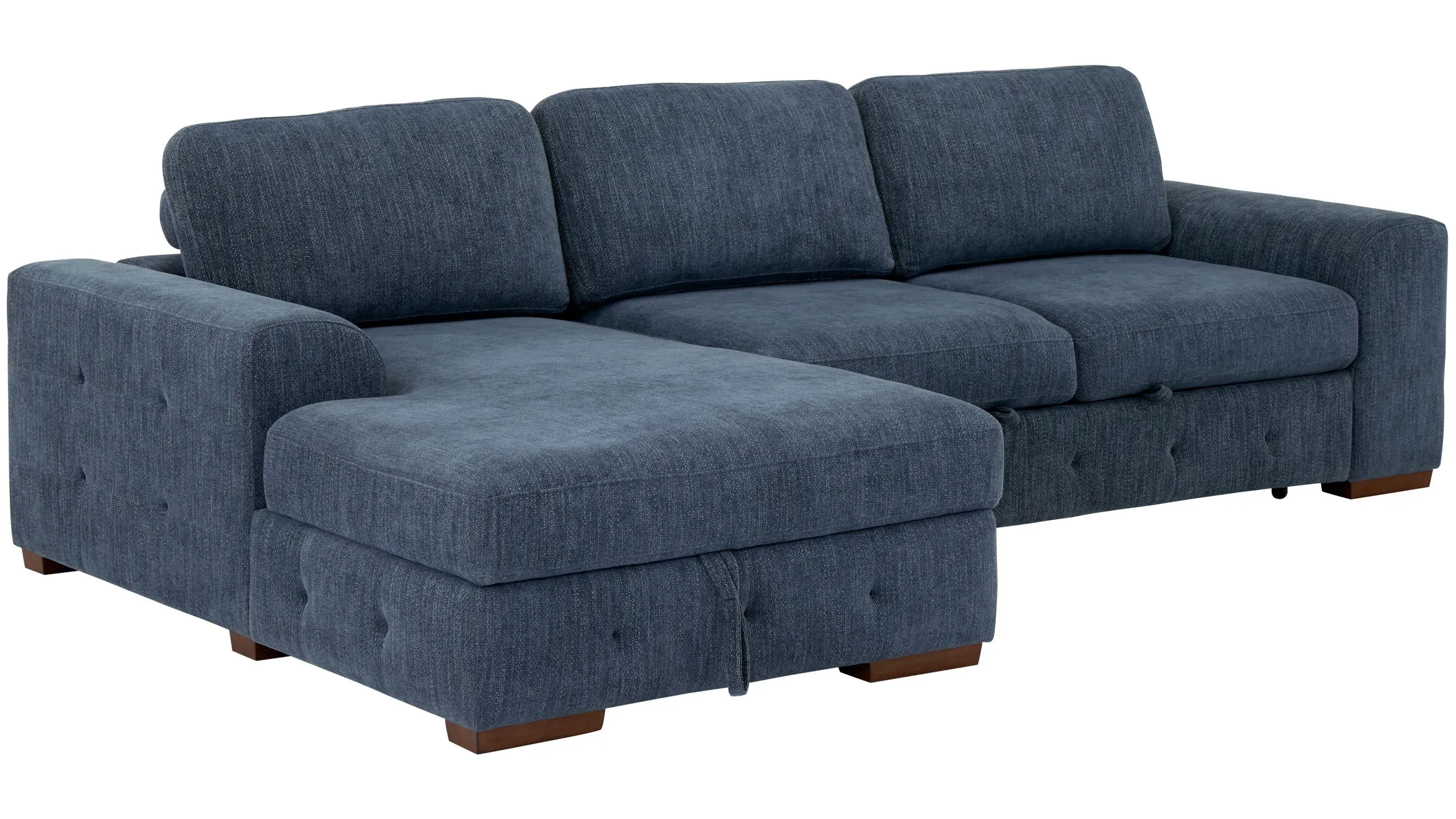 Dolman 2 pc. Sofa Chaise with Pop-Up Sleeper | Raymour & Flanigan