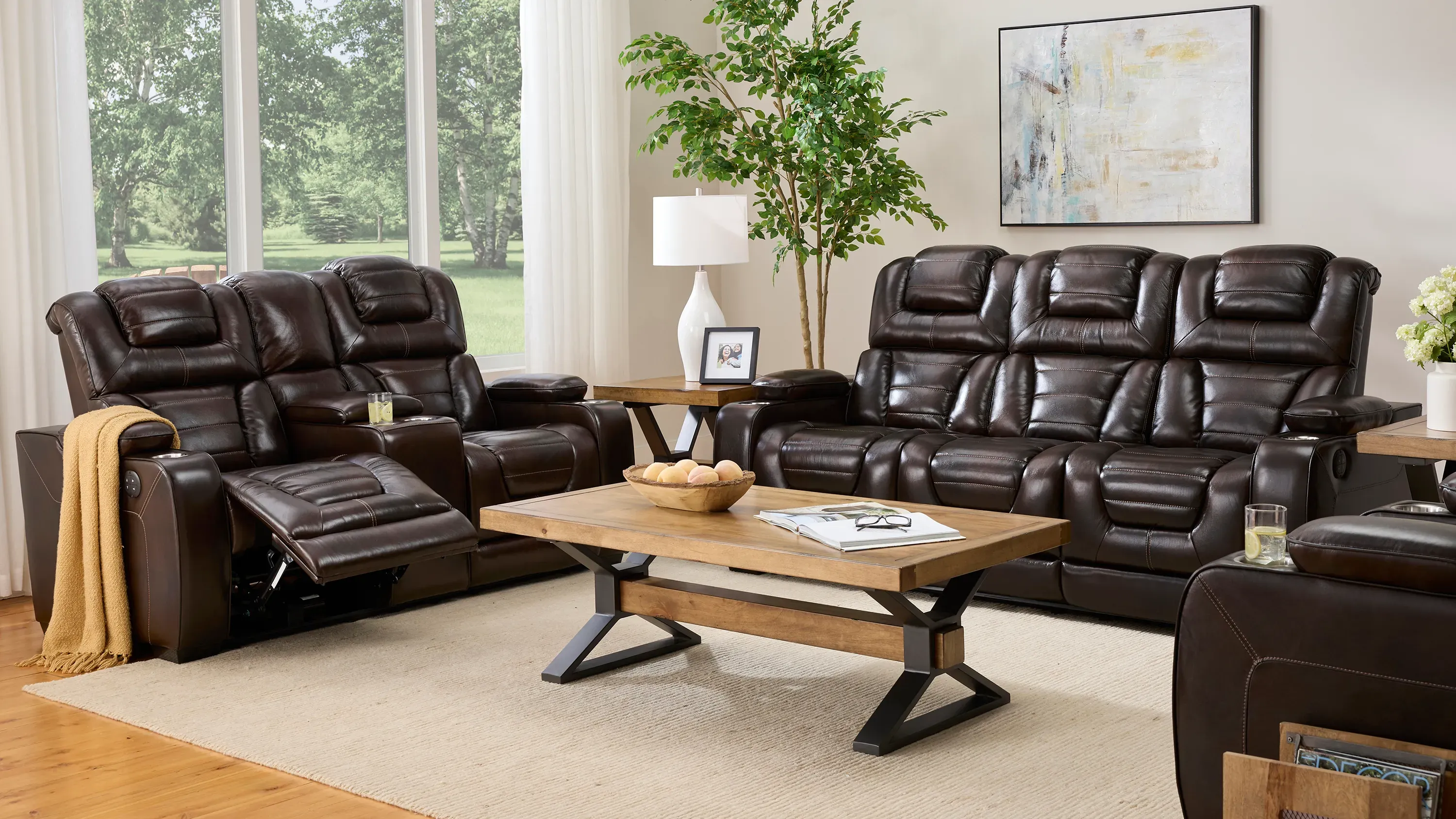 Othello Multivison ソフトセット Othello Dual Power Console Loveseat | Raymour & Flanigan
