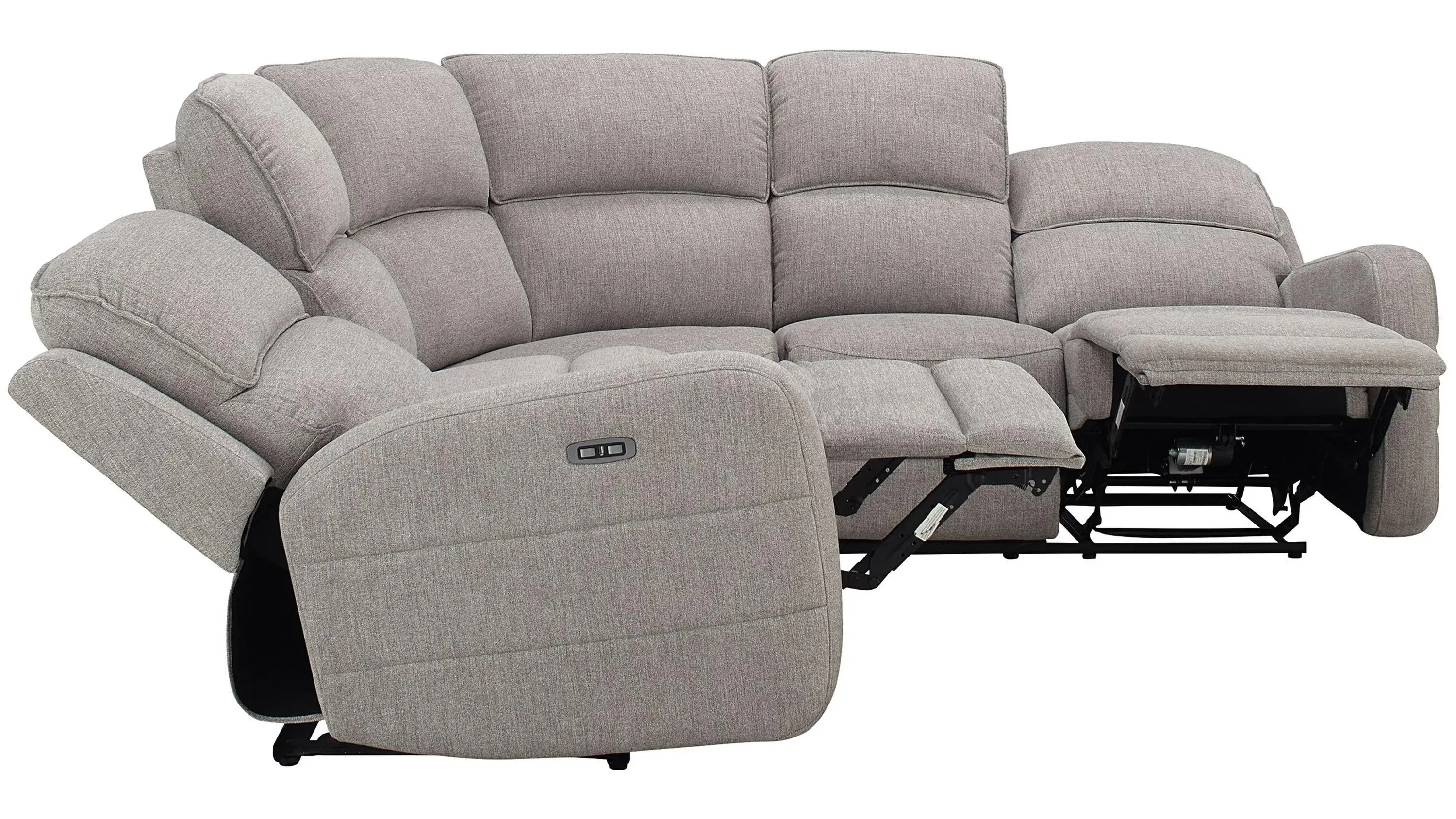 Everitt Chenille 3-pc. Power Sectional