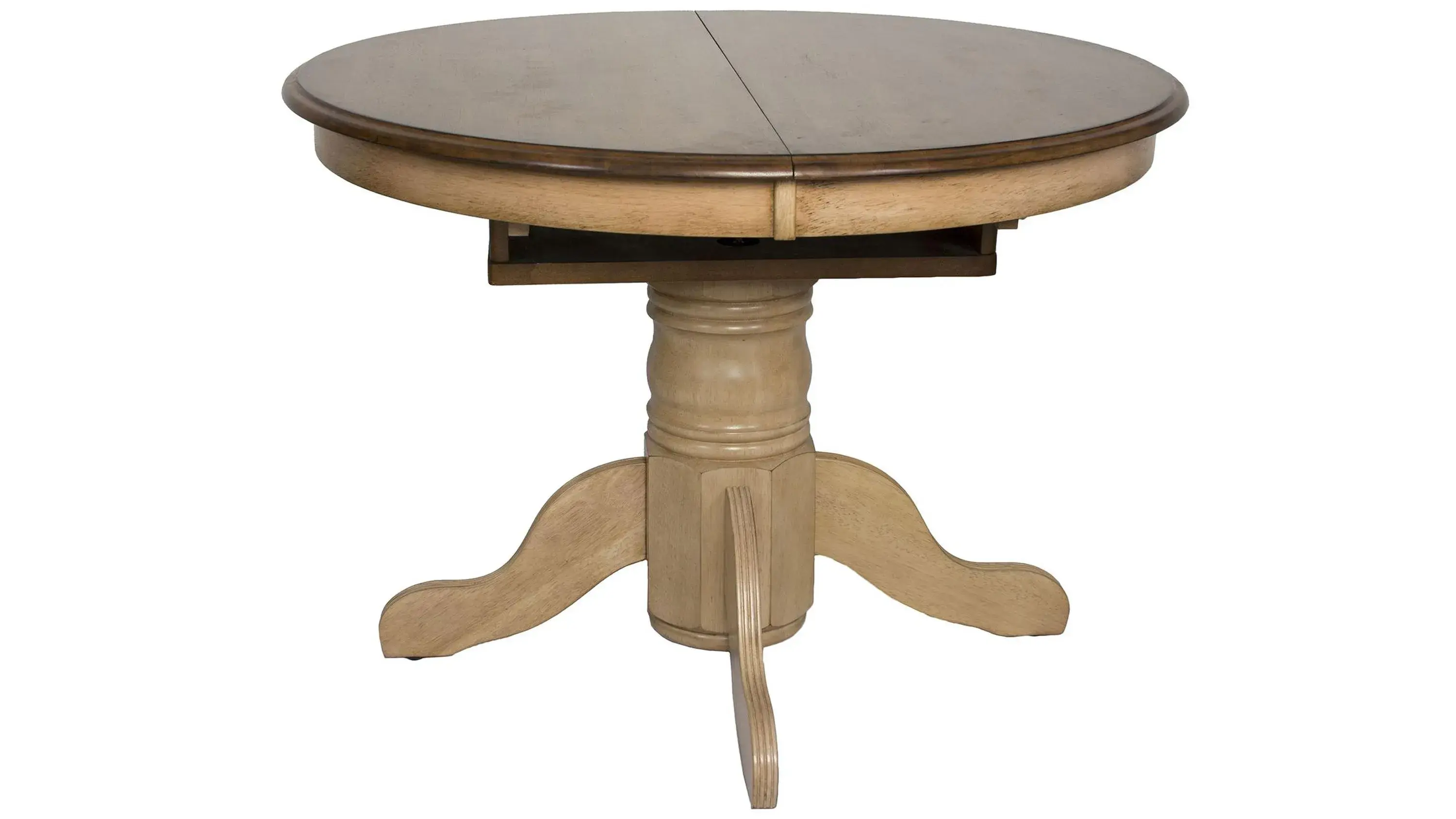 Brook Round Dining Table w/ Leaf - Thumbnail 3