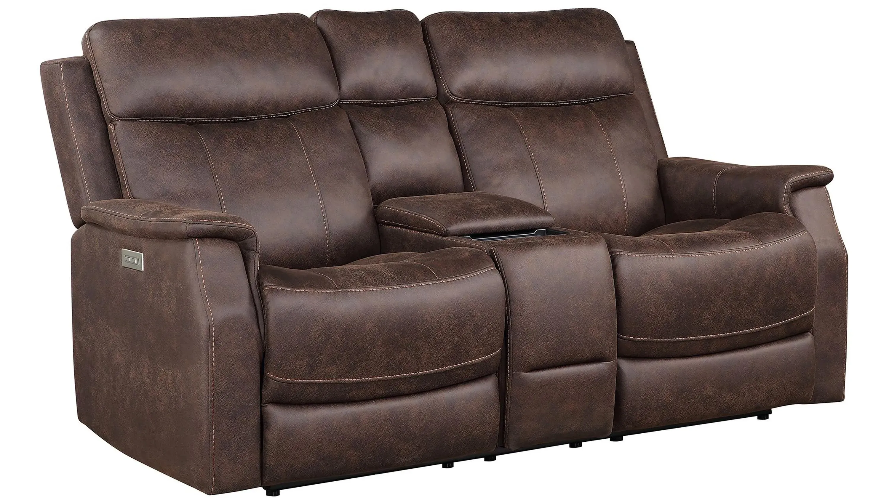 Valencia Dual Power Reclining Loveseat | Raymour & Flanigan
