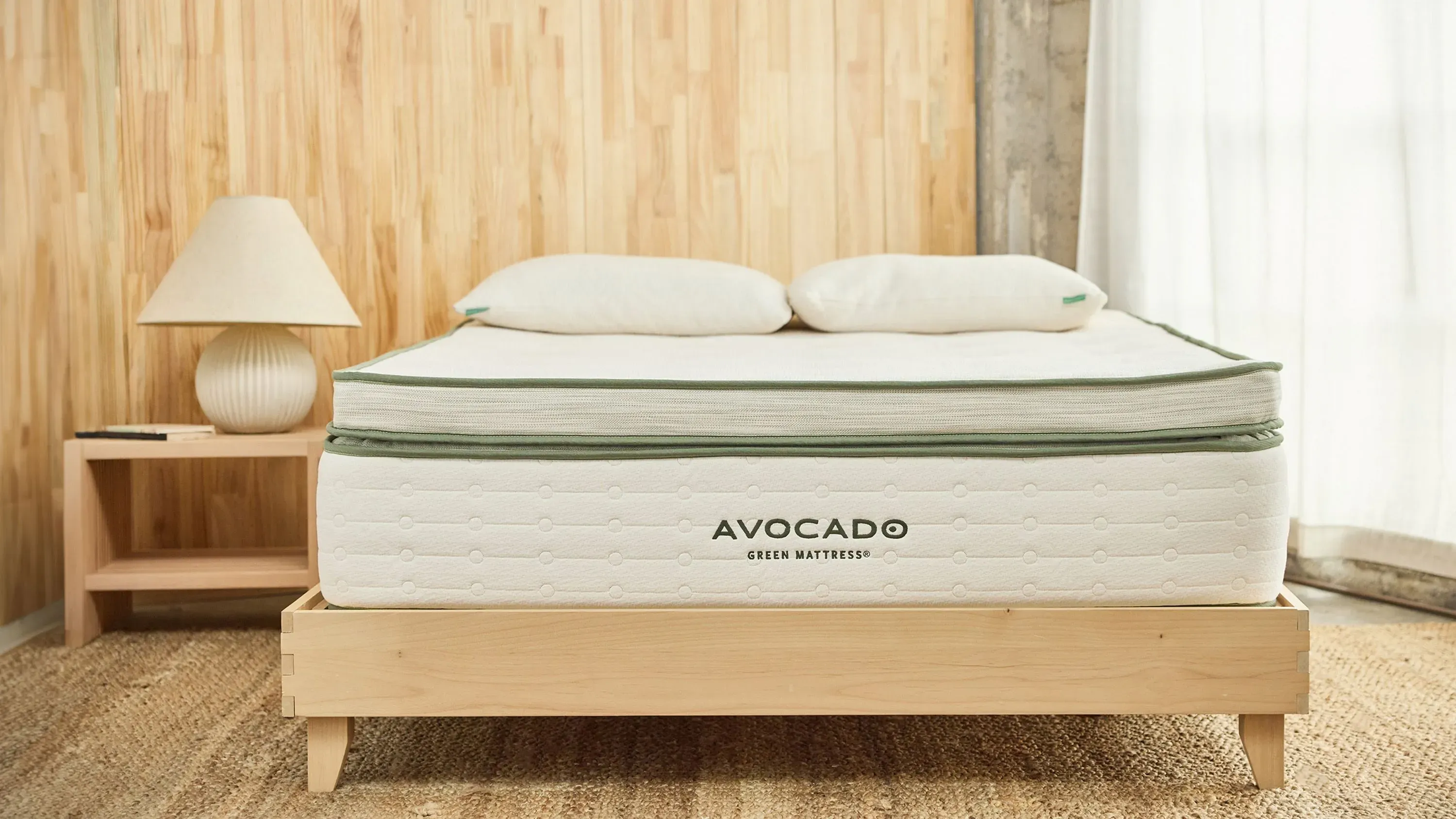 Avocado Green Mattress BoxTop Plush Raymour Flanigan