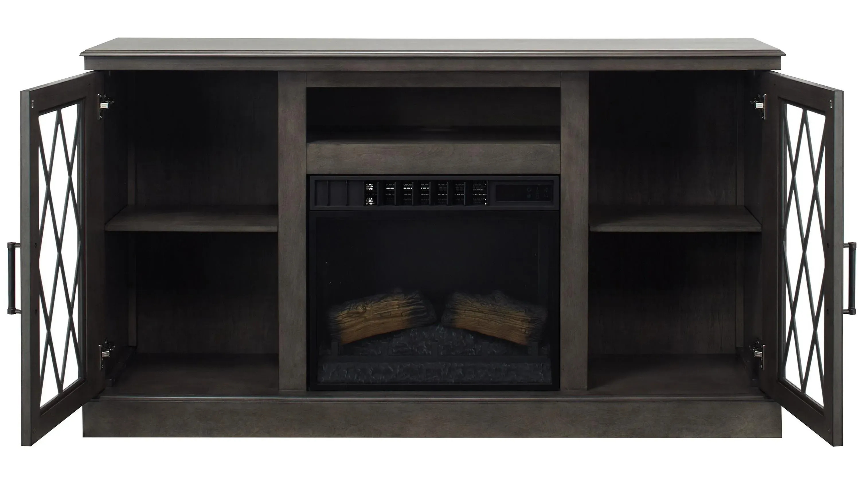 Arrabelle Media Mantel with CoolGlow Firebox | Raymour & Flanigan