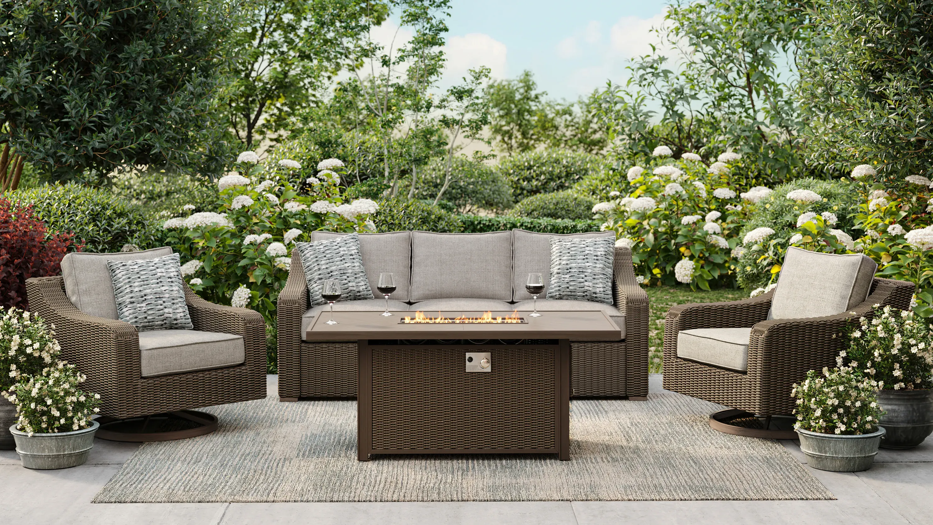 Emerald Cove Outdoor Firepit